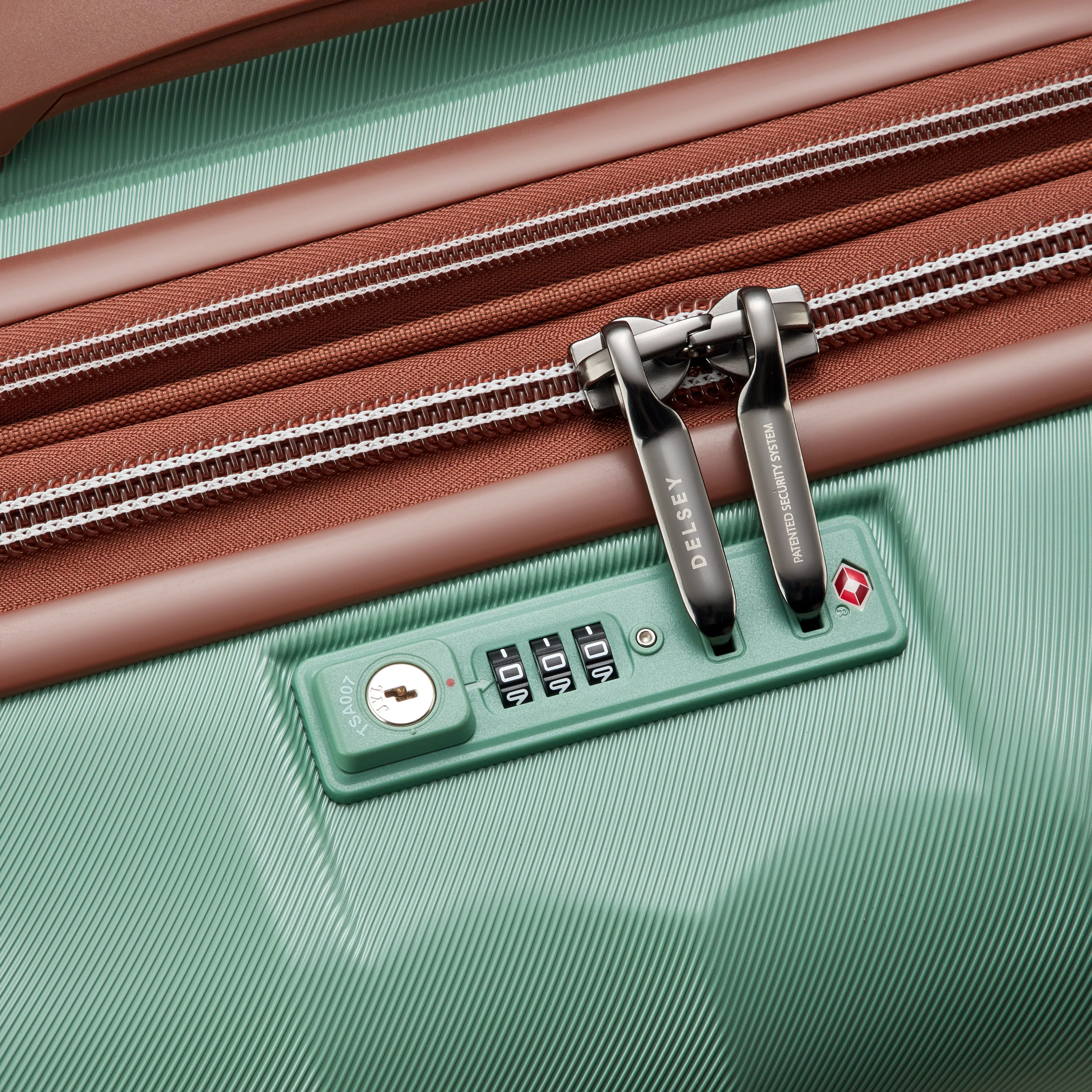 CARROUSEL 2 | Check-in Medium Koffer Uitbreidbaar 66 CM SALIEGROEN