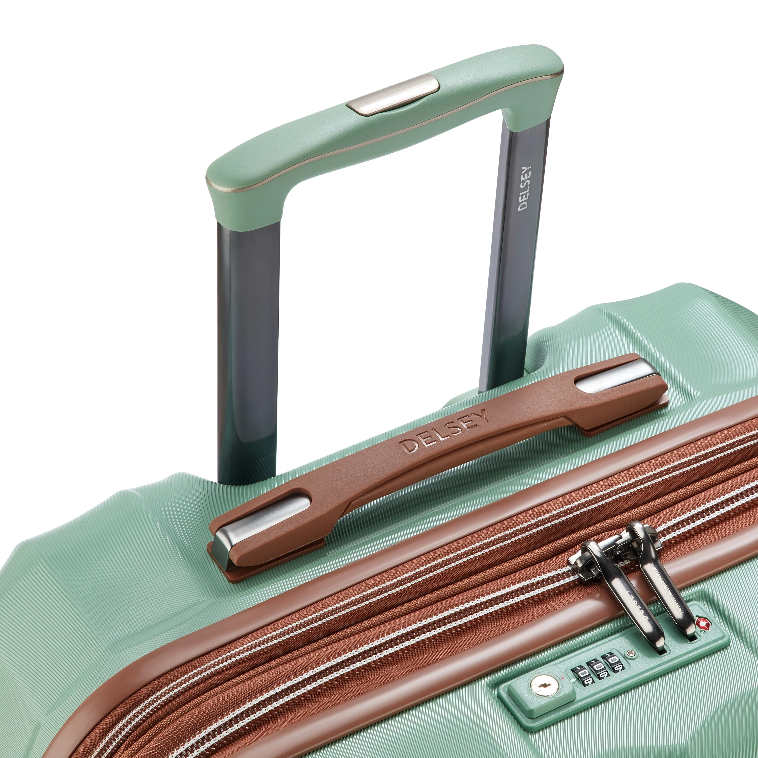 CARROUSEL 2 | Check-in Medium Koffer Uitbreidbaar 66 CM SALIEGROEN