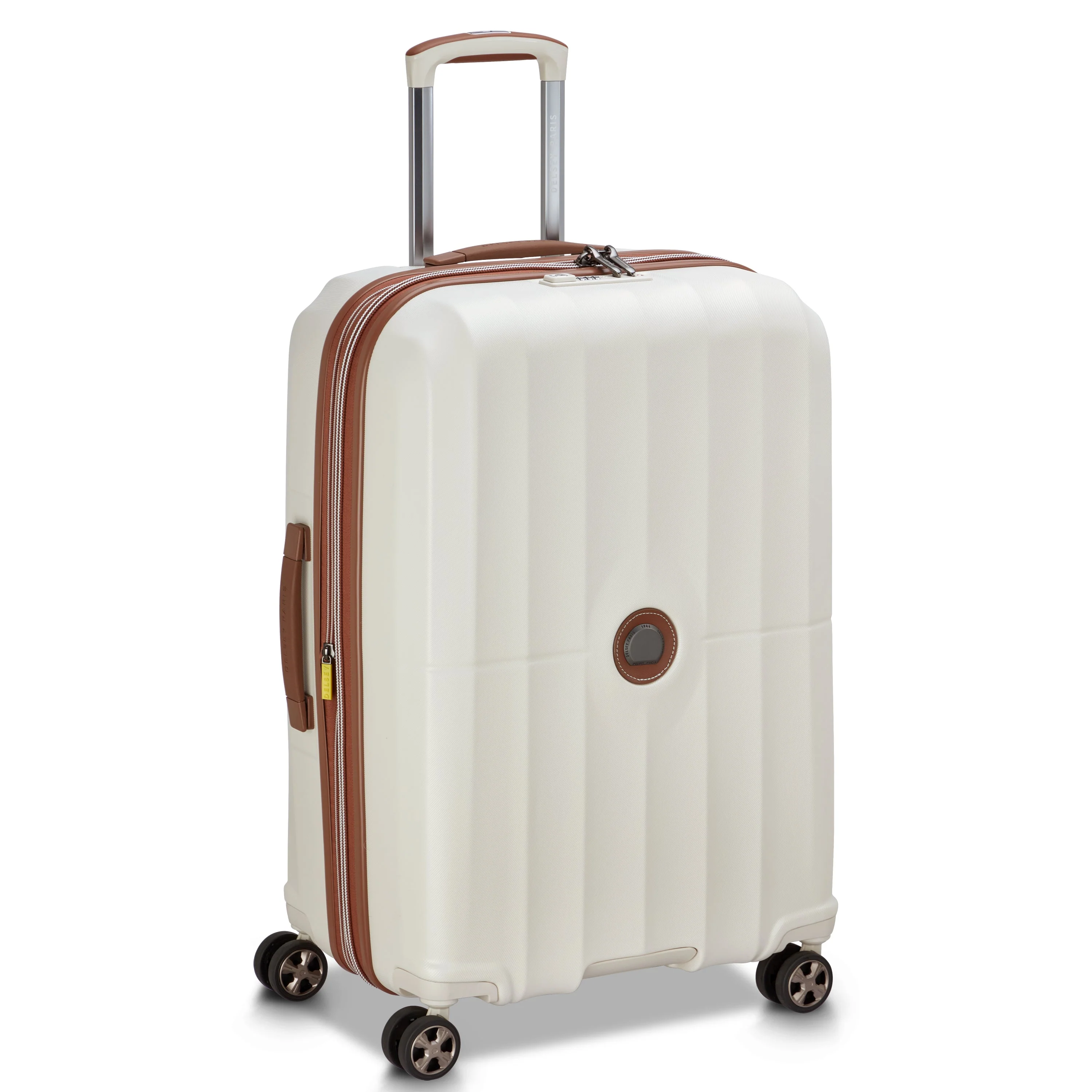 CARROUSEL 2 | Check-in Medium Koffer Uitbreidbaar 67.5 CM OFF WHITE