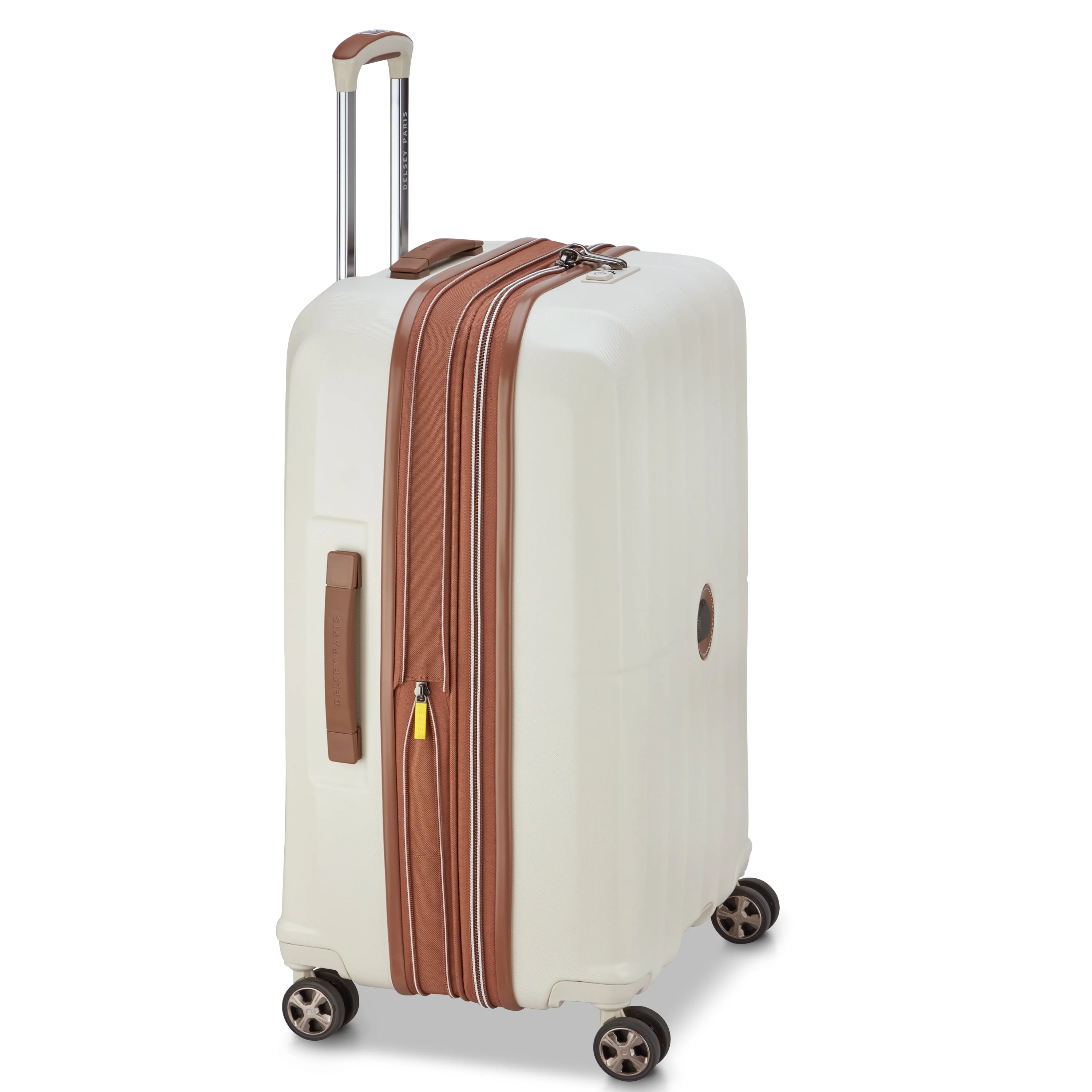CARROUSEL 2 | Check-in Medium Koffer Uitbreidbaar 67.5 CM OFF WHITE