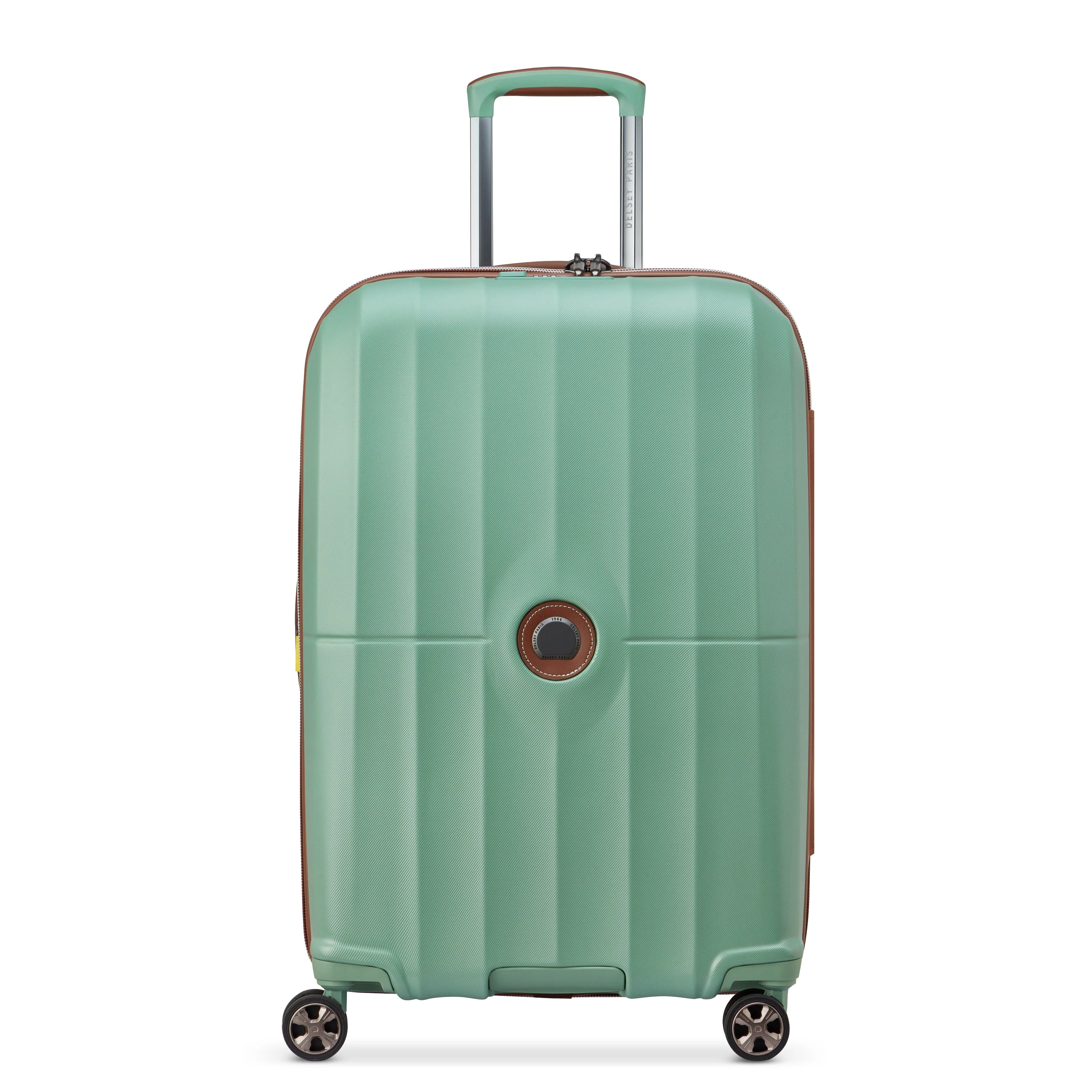 CARROUSEL 2 | Check-in Medium Koffer Uitbreidbaar 67.5 CM SALIEGROEN