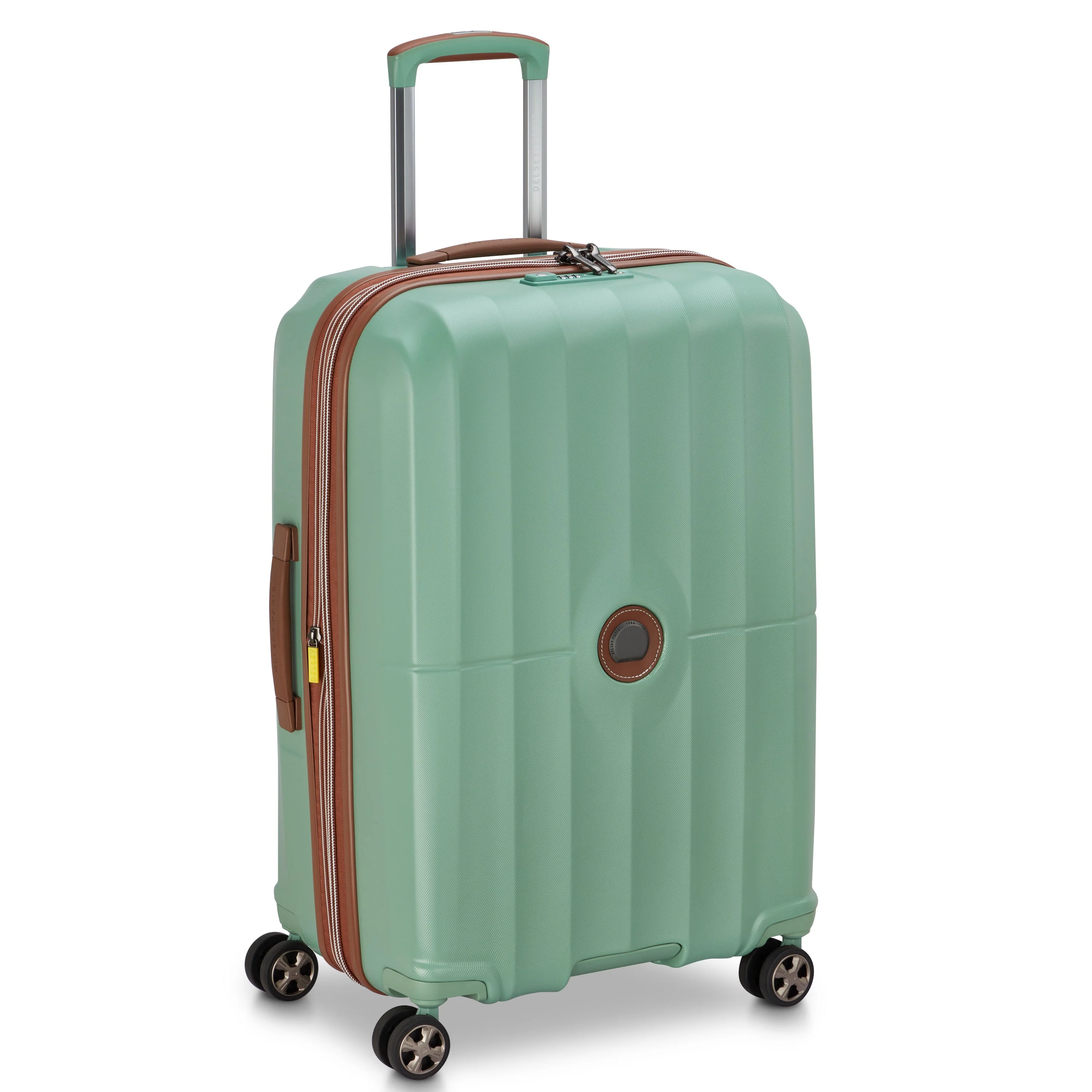 CARROUSEL 2 | Check-in Medium Koffer Uitbreidbaar 67.5 CM SALIEGROEN