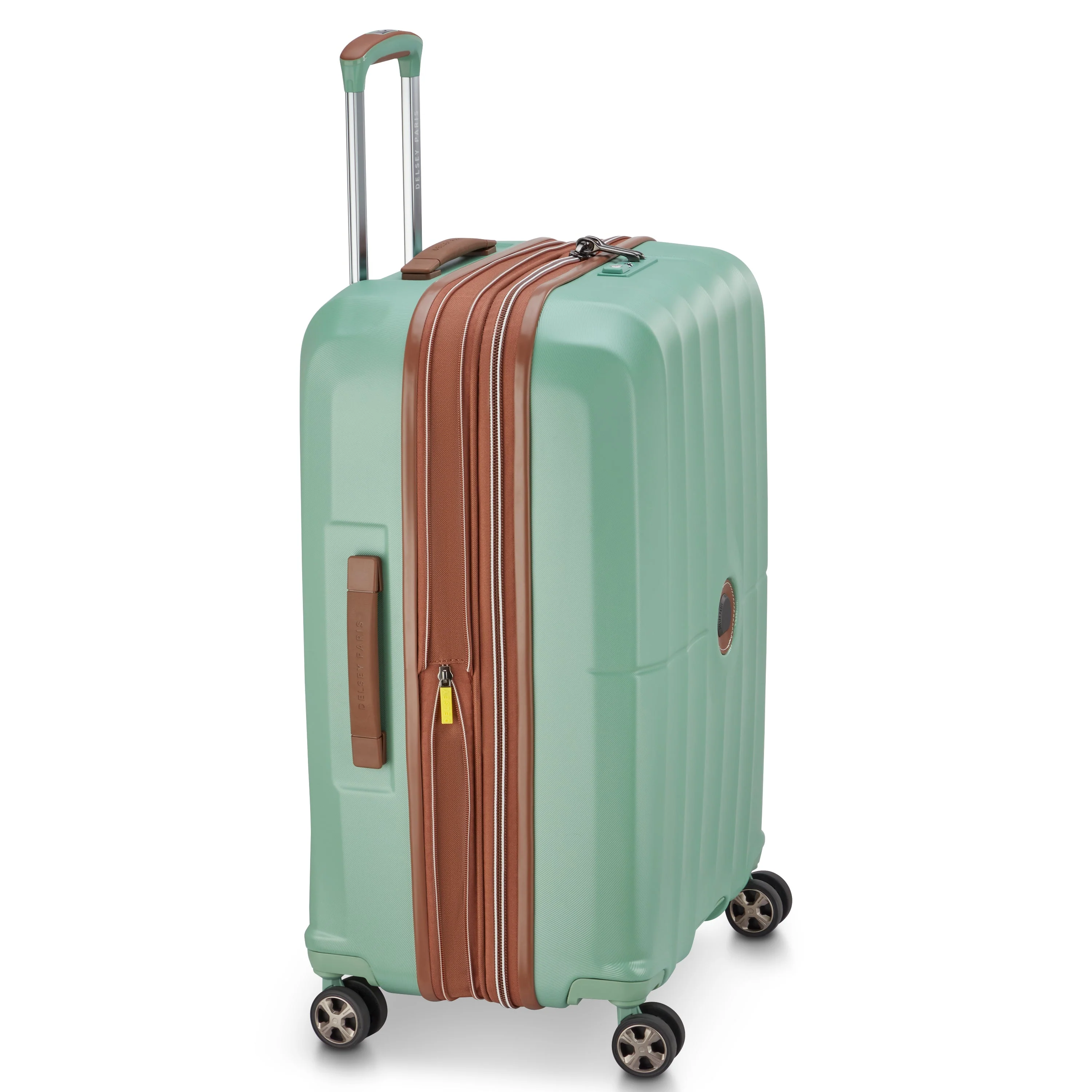 CARROUSEL 2 | Check-in Medium Koffer Uitbreidbaar 67.5 CM SALIEGROEN