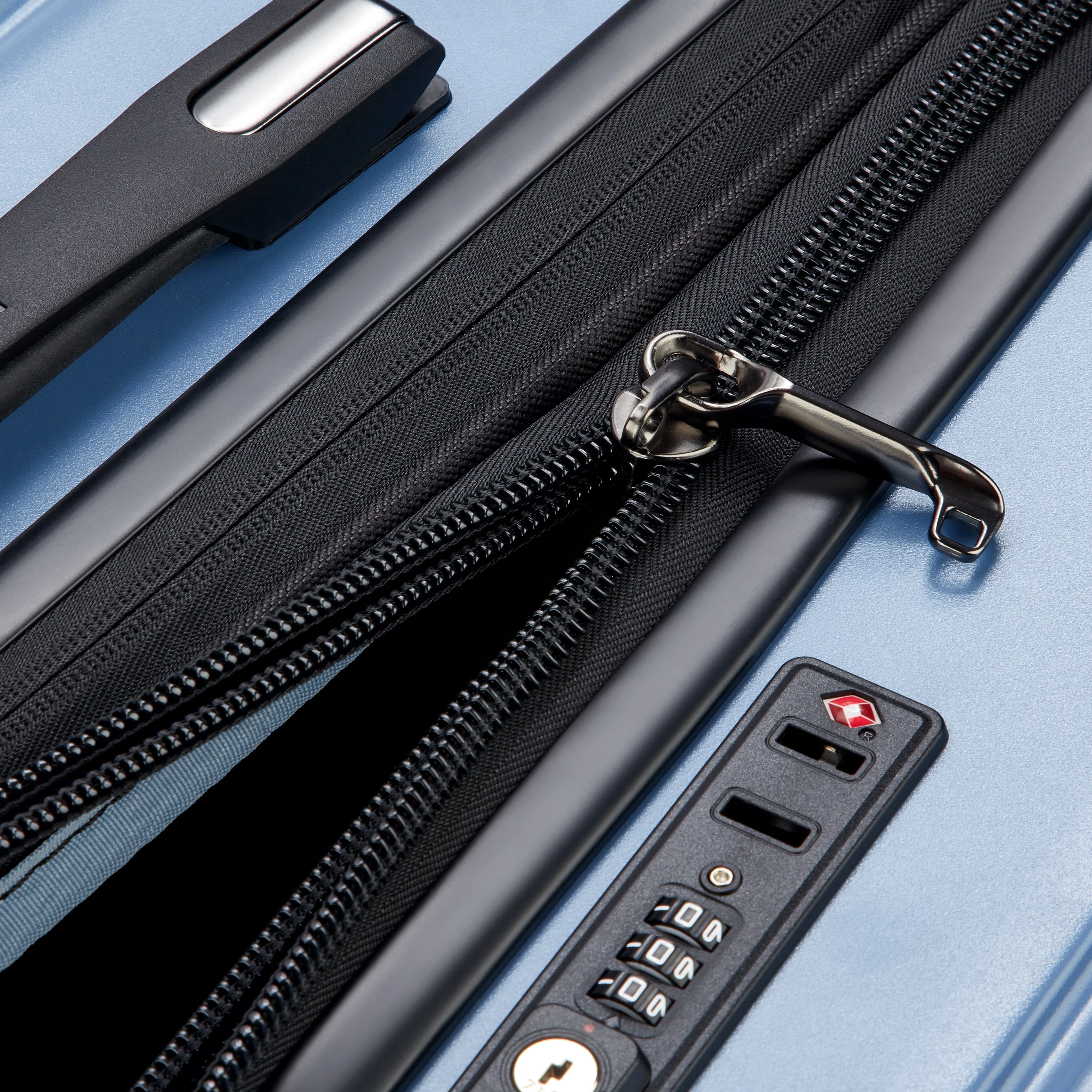 CAUMARTIN PLUS | Check-in Large Koffer Uitbreidbaar 76 CM ZINK BLAU