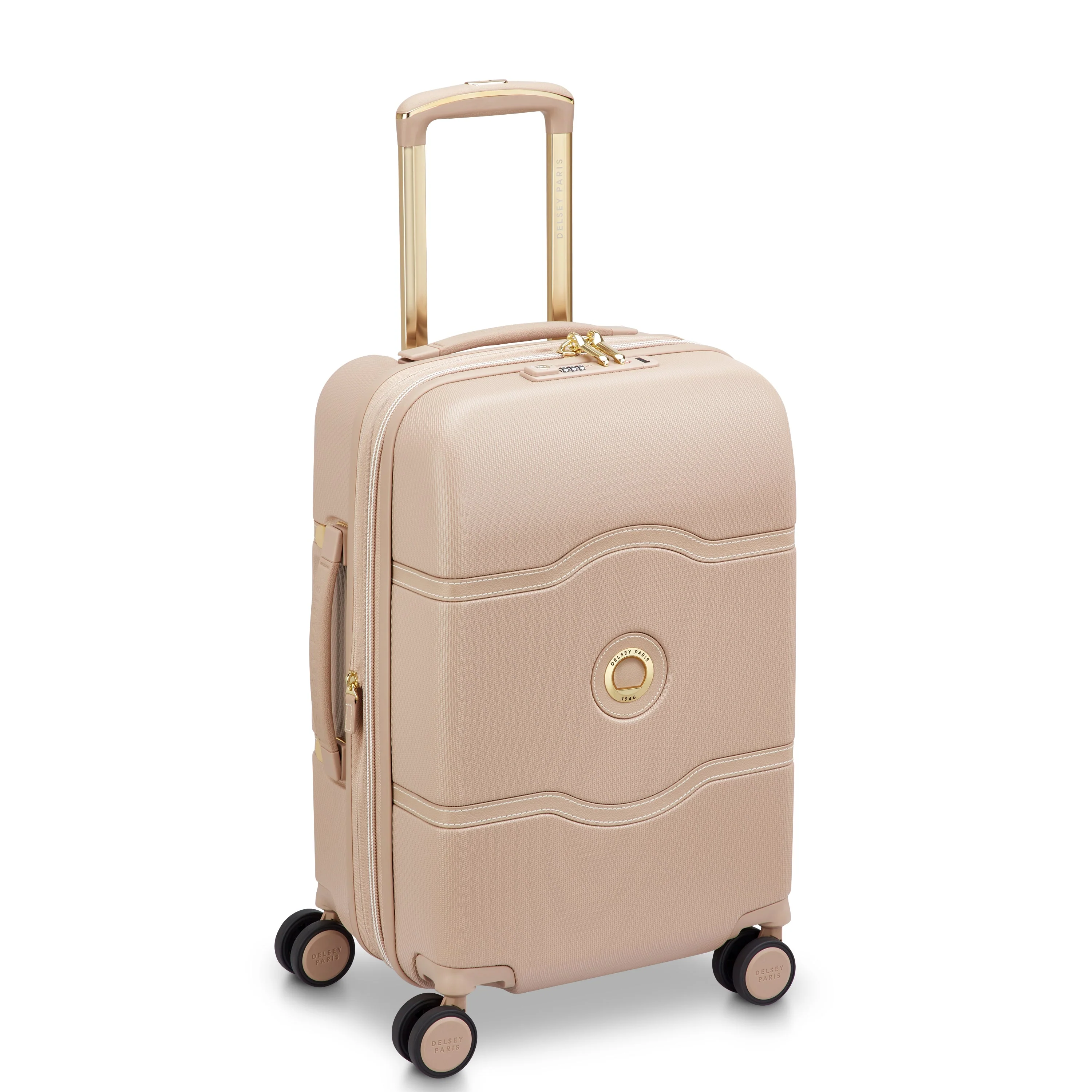 CHATELET AIR 2.0 | Cabine Koffer Uitbreidbaar 55 CM BEIGE ROOS