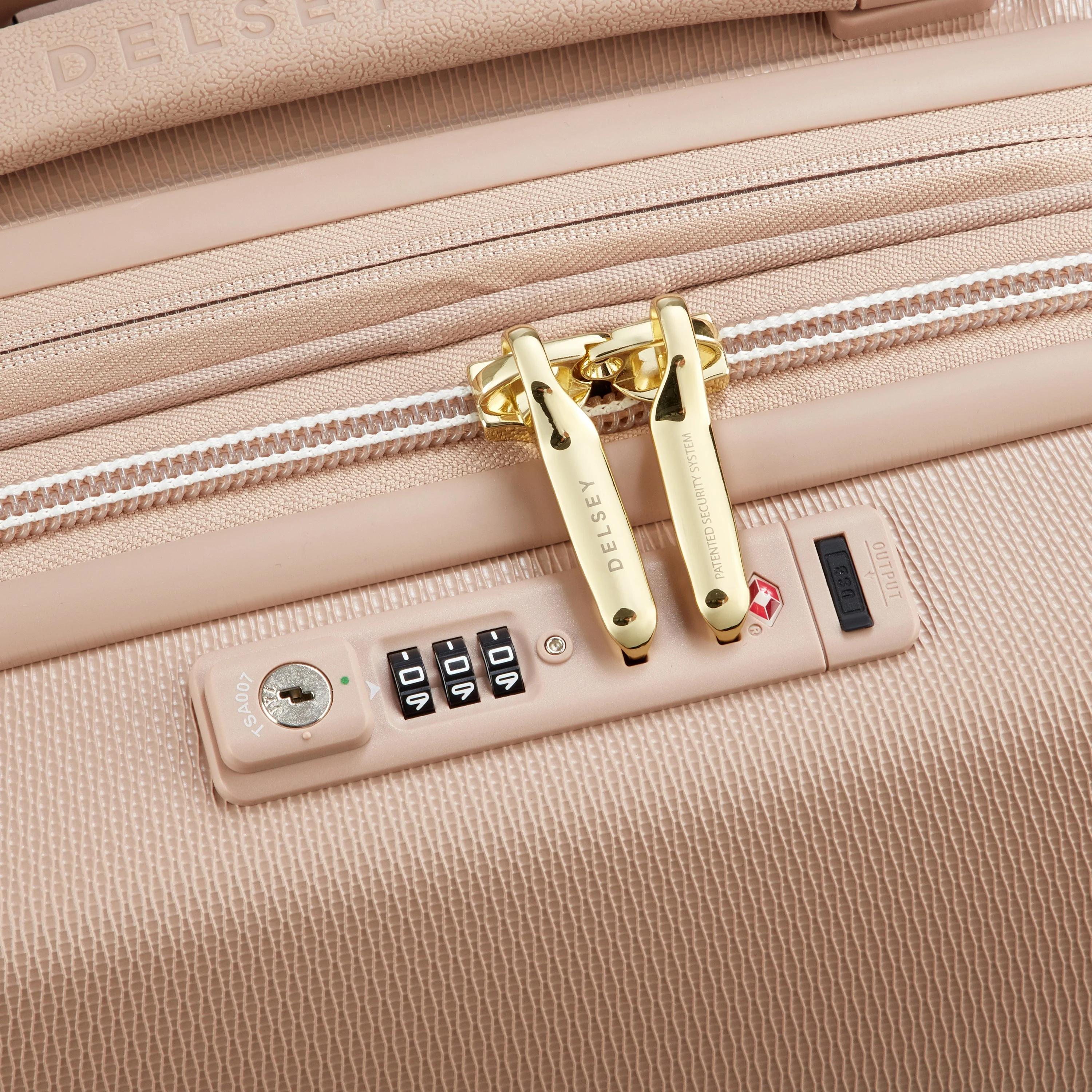 CHATELET AIR 2.0 | Cabine Koffer Uitbreidbaar 55 CM BEIGE ROOS