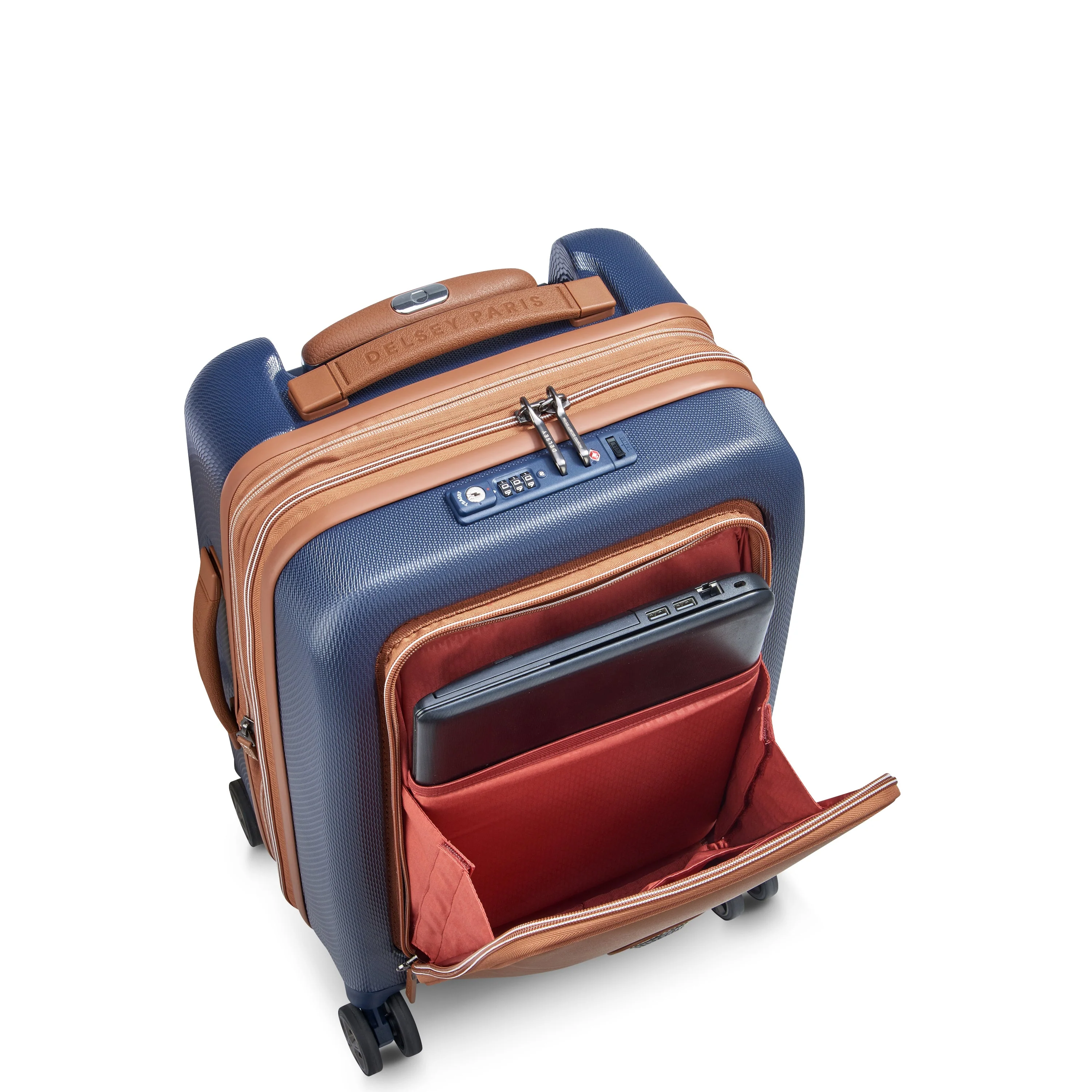 CHATELET AIR 2.0 | Cabine Koffer Uitbreidbaar 55 CM MARINE