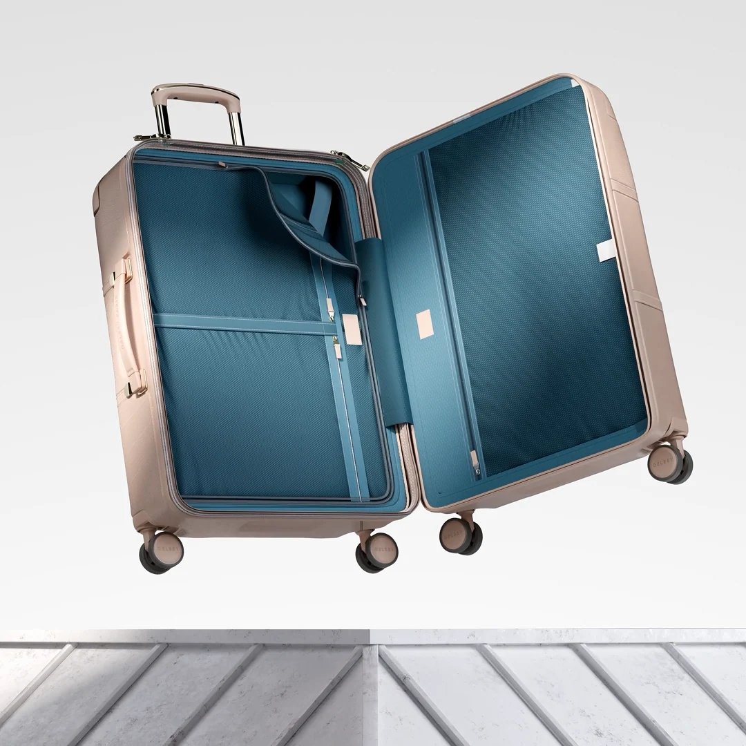 CHATELET AIR 2.0 | Check-in Extra Large Koffer Uitbreidbaar 82 CM BEIGE ROOS