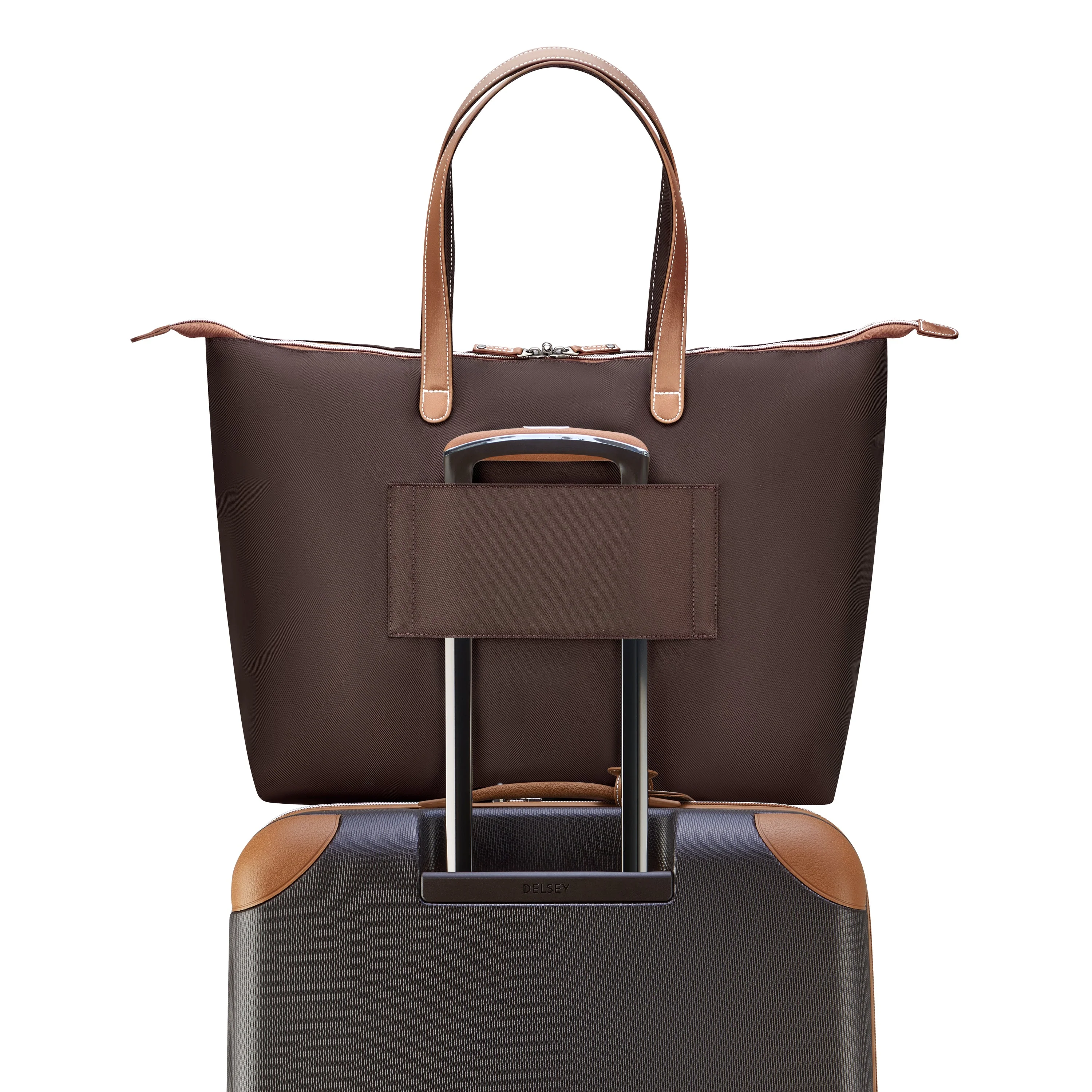 CHATELET AIR 2.0 | Opvouwbare Shopper 44.5 CM BRUIN