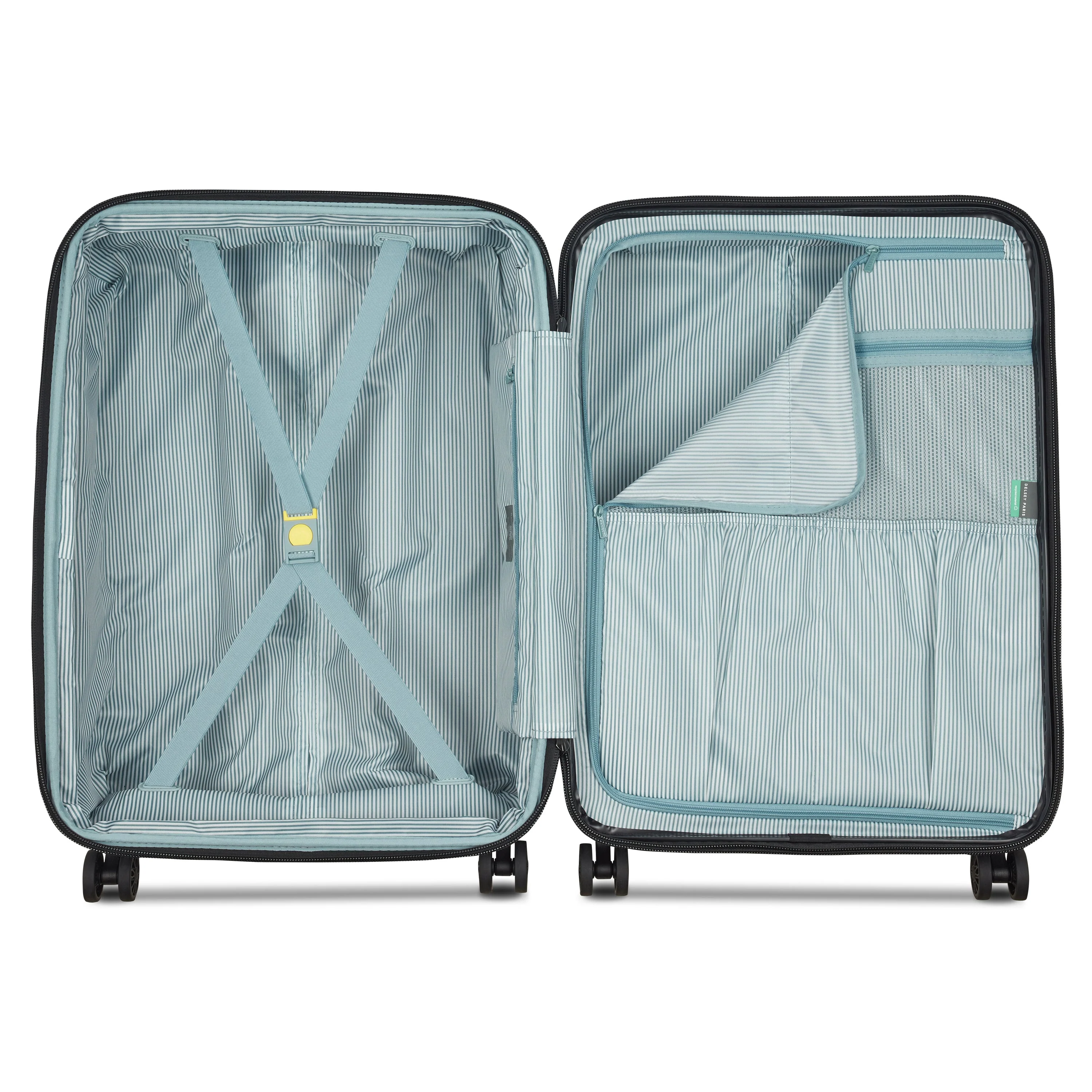 COMETE 4 | Check-in Medium Koffer Uitbreidbaar 67 CM ZWART
