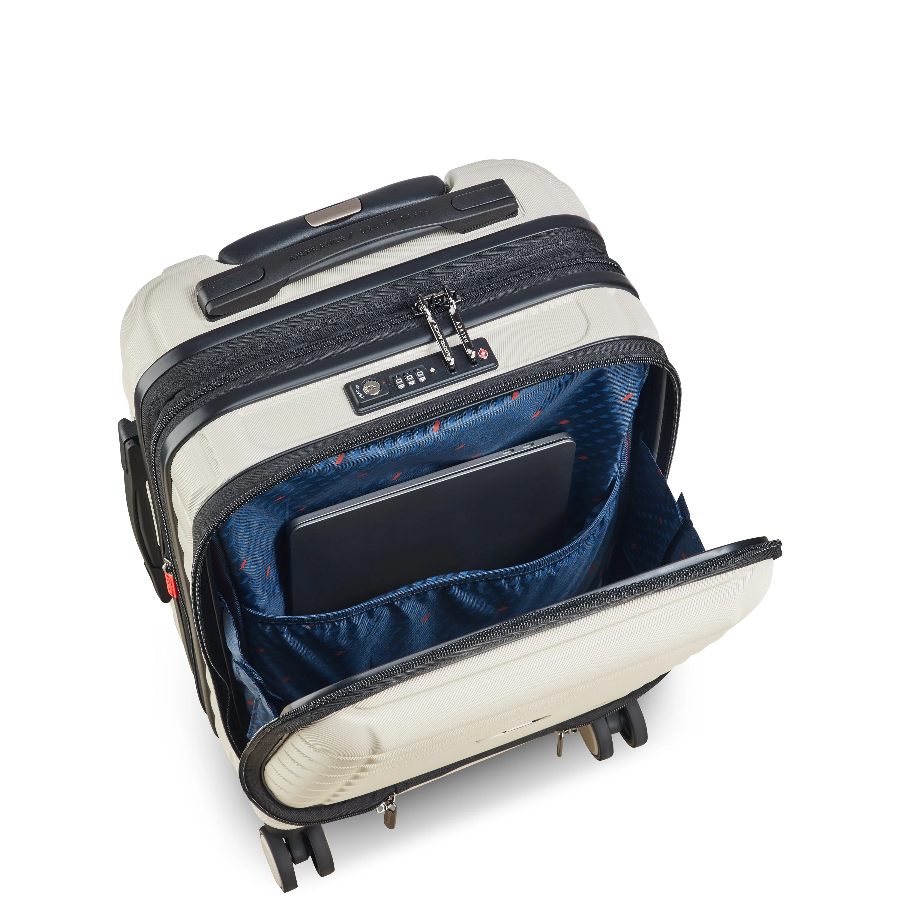 ELEGANCE | Cabine Koffer Uitbreidbaar 55 CM IVOOR