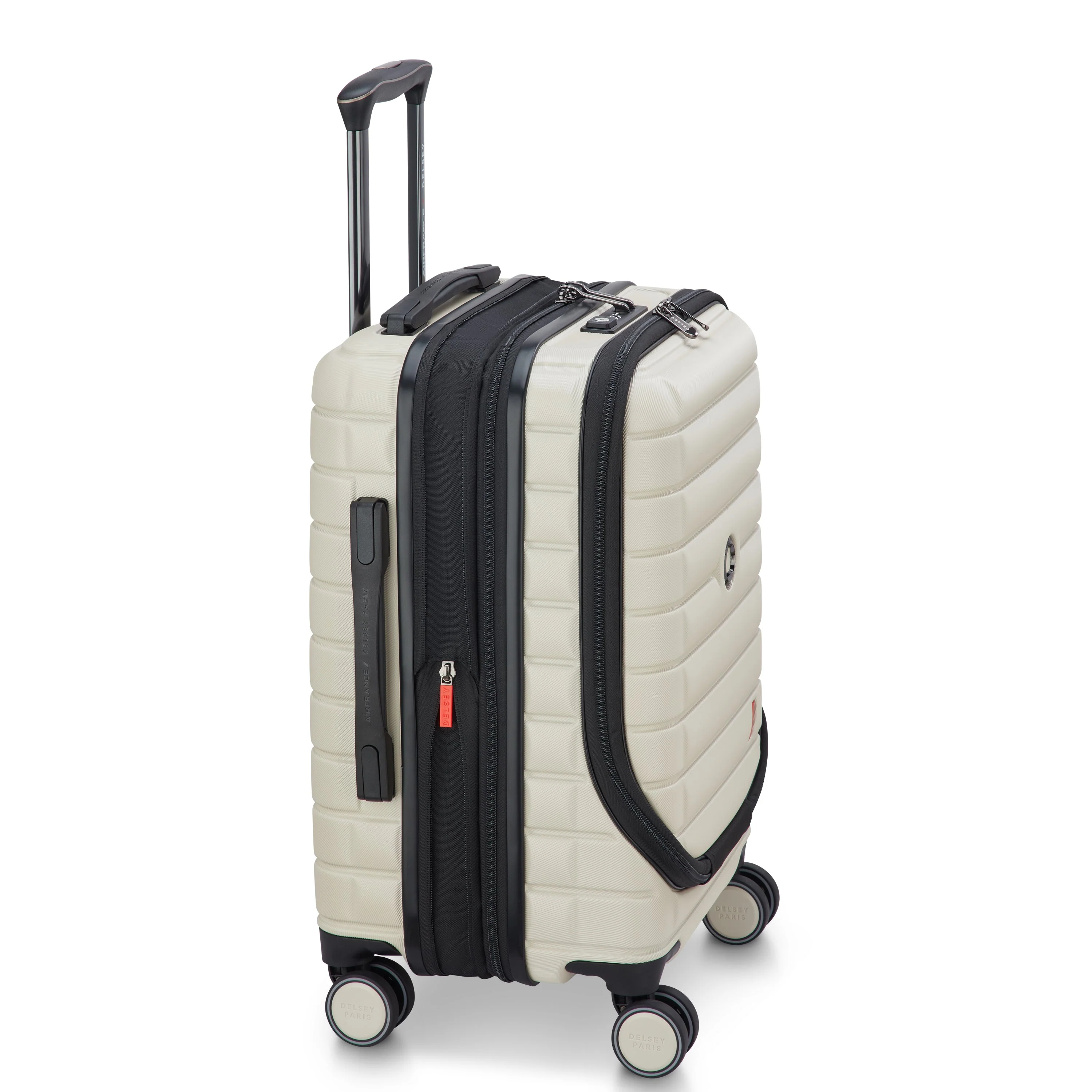 ELEGANCE | Cabine Koffer Uitbreidbaar 55 CM IVOOR
