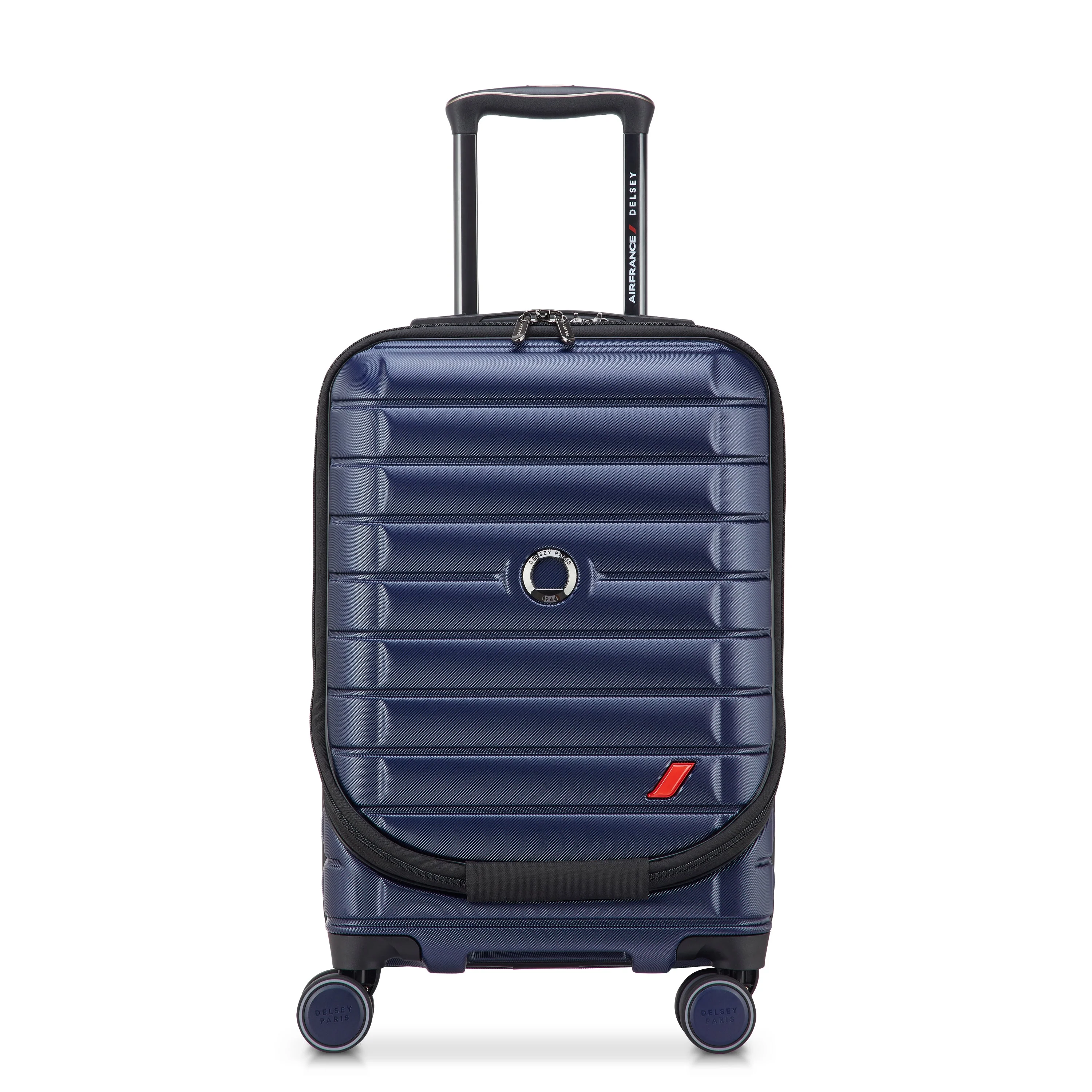 ELEGANCE | Cabine Koffer Uitbreidbaar 55 CM TIEFES MARINEBLAU