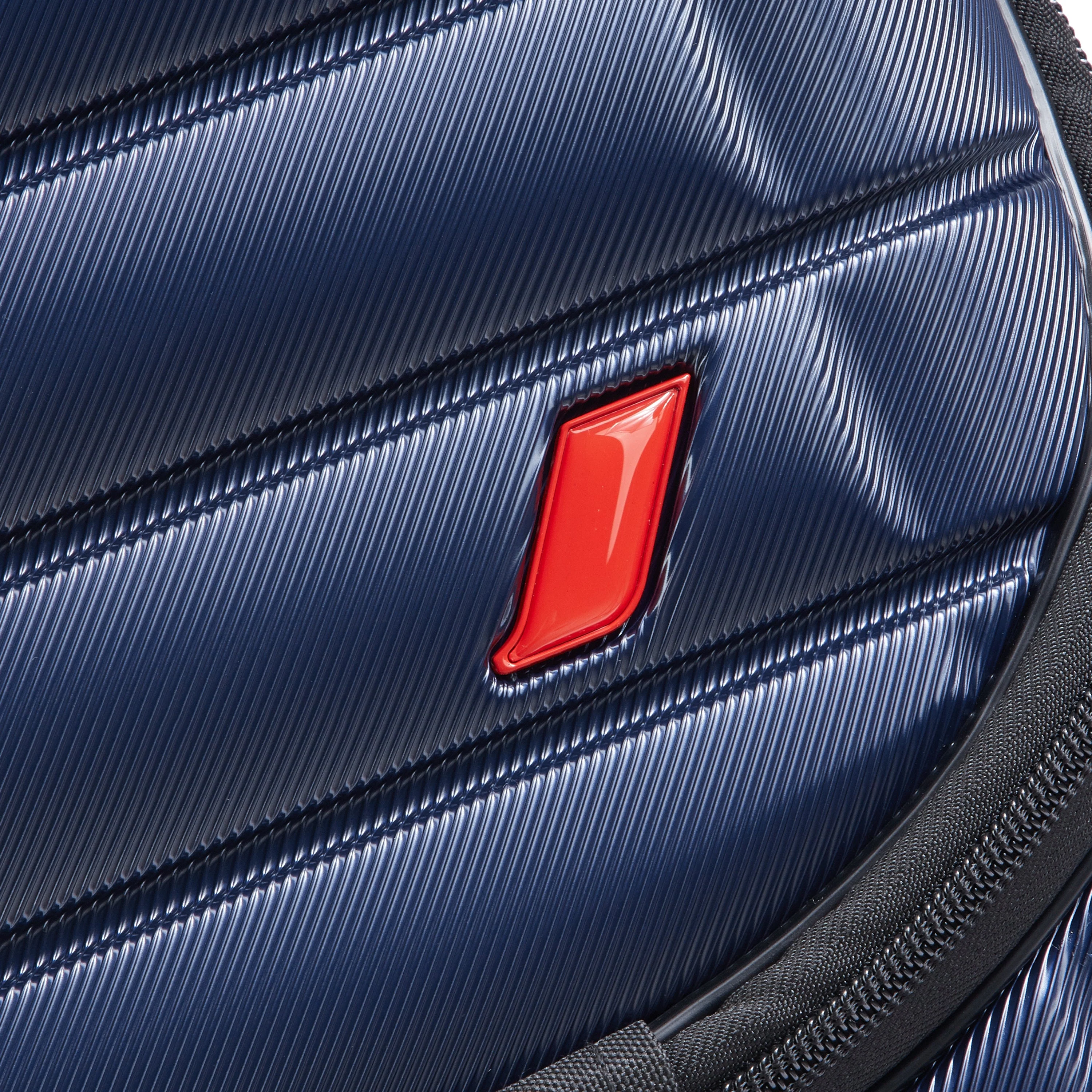 ELEGANCE | Cabine Koffer Uitbreidbaar 55 CM TIEFES MARINEBLAU