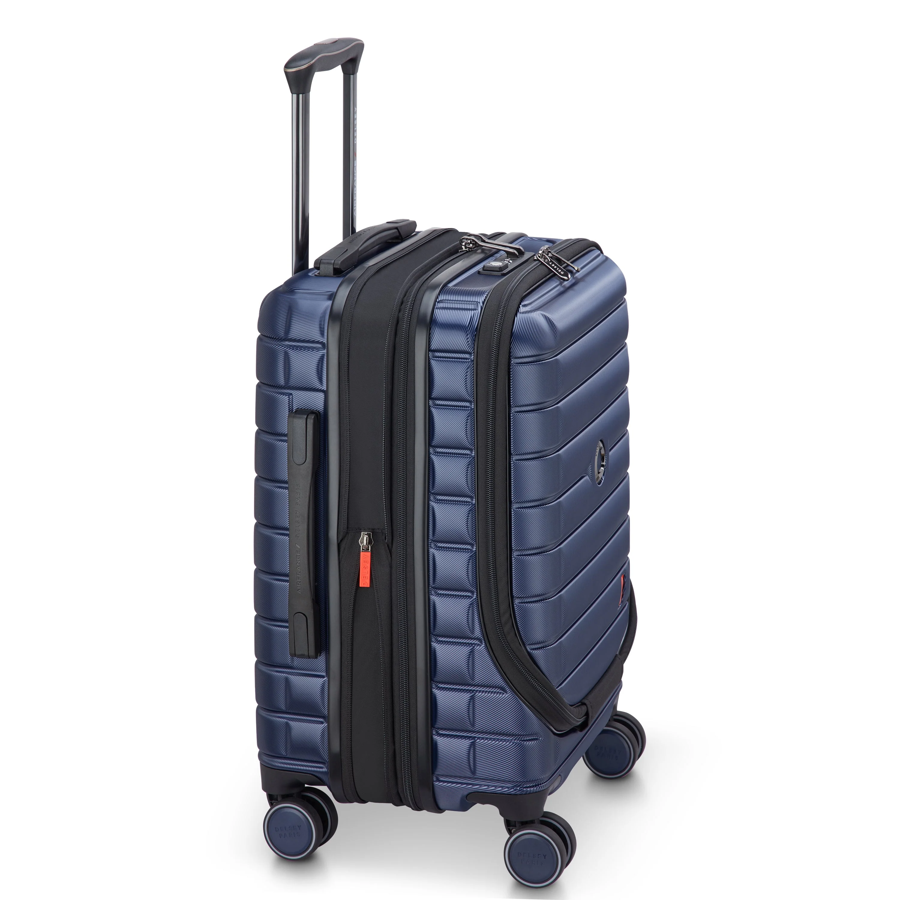 ELEGANCE | Cabine Koffer Uitbreidbaar 55 CM TIEFES MARINEBLAU