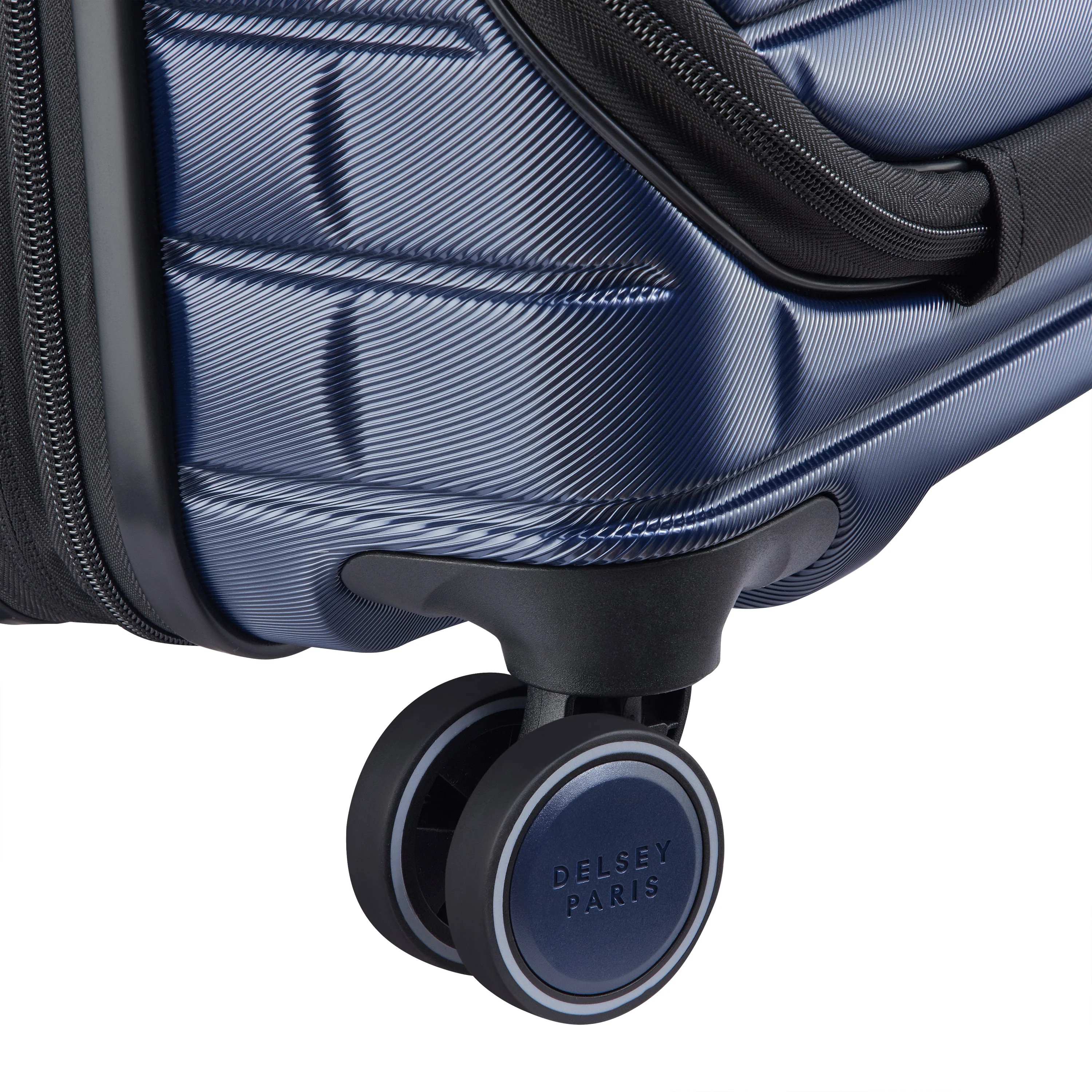 ELEGANCE | Cabine Koffer Uitbreidbaar 55 CM TIEFES MARINEBLAU