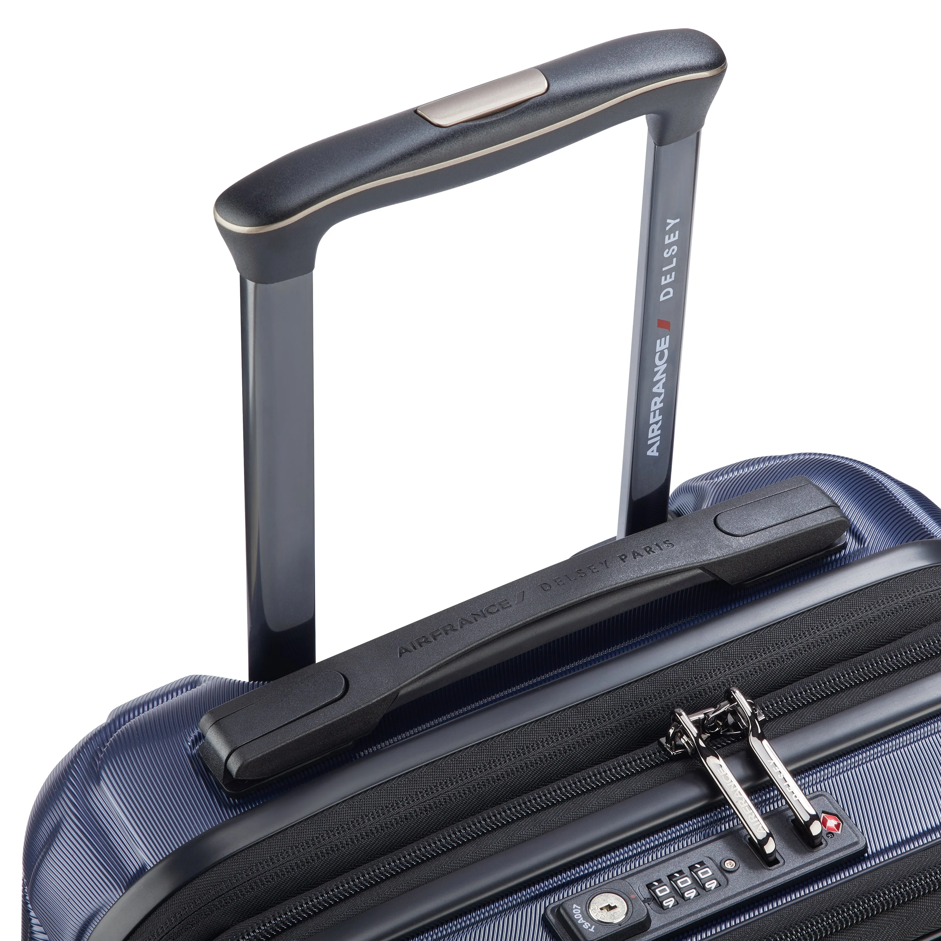ELEGANCE | Cabine Koffer Uitbreidbaar 55 CM TIEFES MARINEBLAU