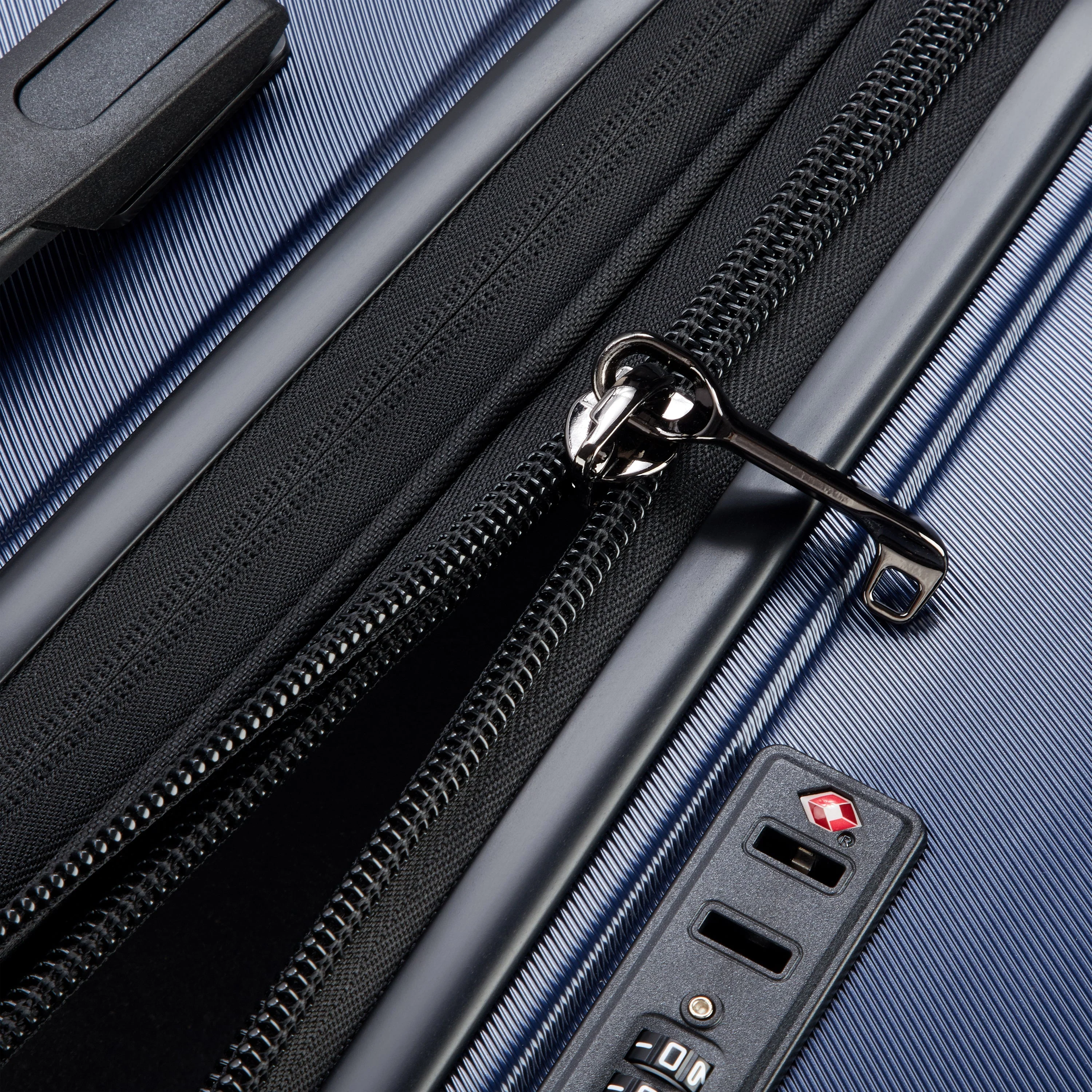ELEGANCE | Check-in Large Koffer Uitbreidbaar 75.5 CM TIEFES MARINEBLAU