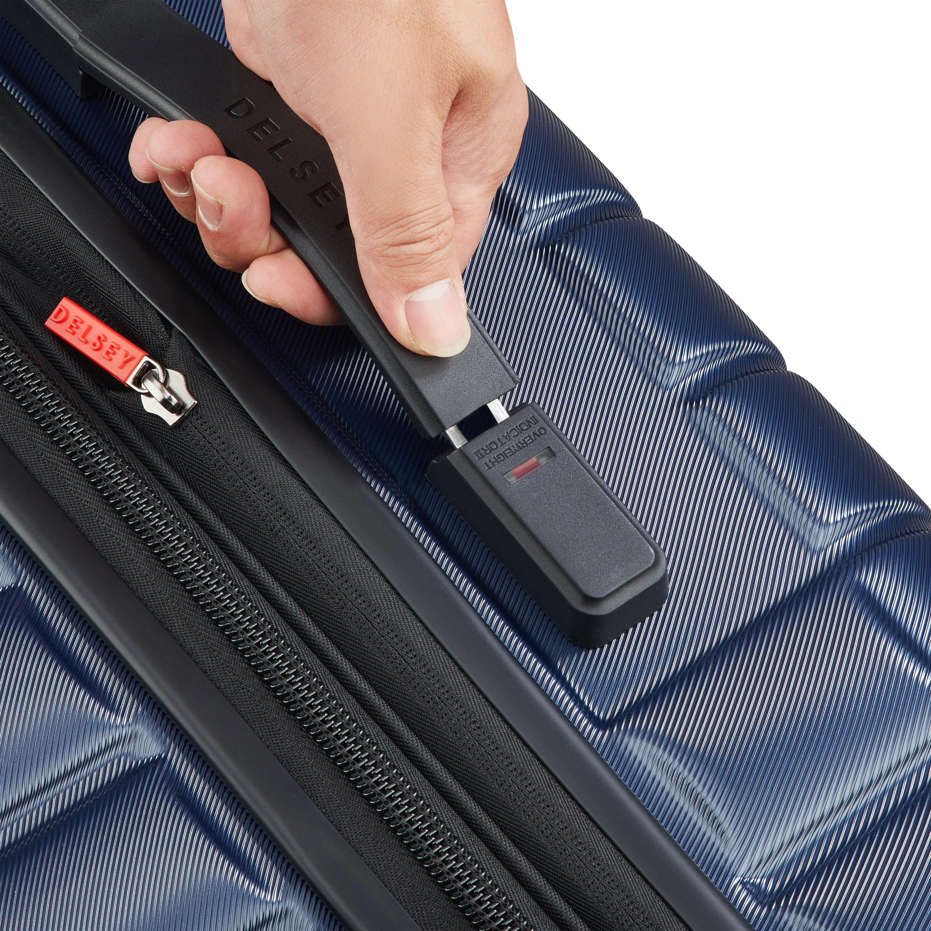 ELEGANCE | Check-in Large Koffer Uitbreidbaar 75.5 CM TIEFES MARINEBLAU