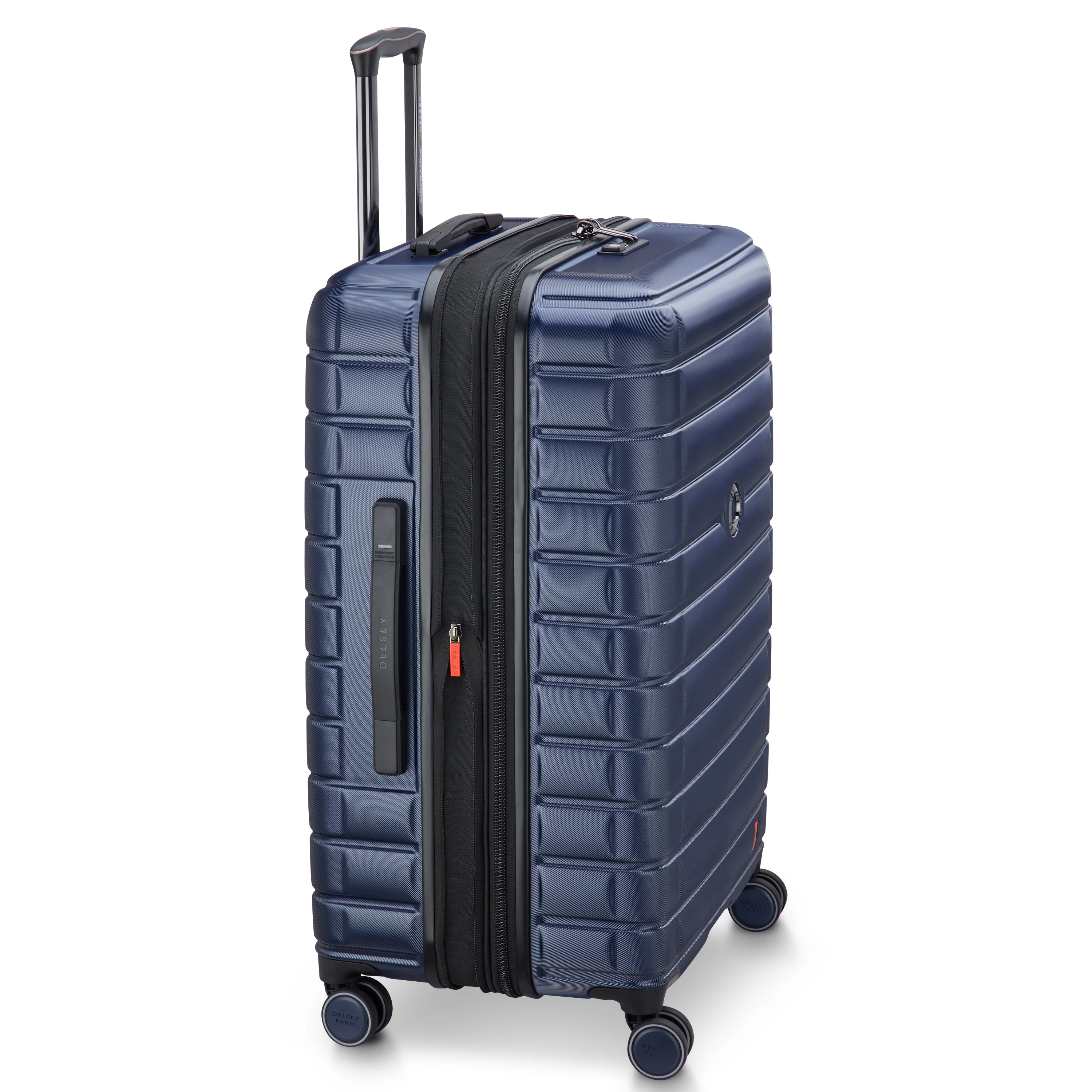 ELEGANCE | Check-in Large Koffer Uitbreidbaar 75.5 CM TIEFES MARINEBLAU