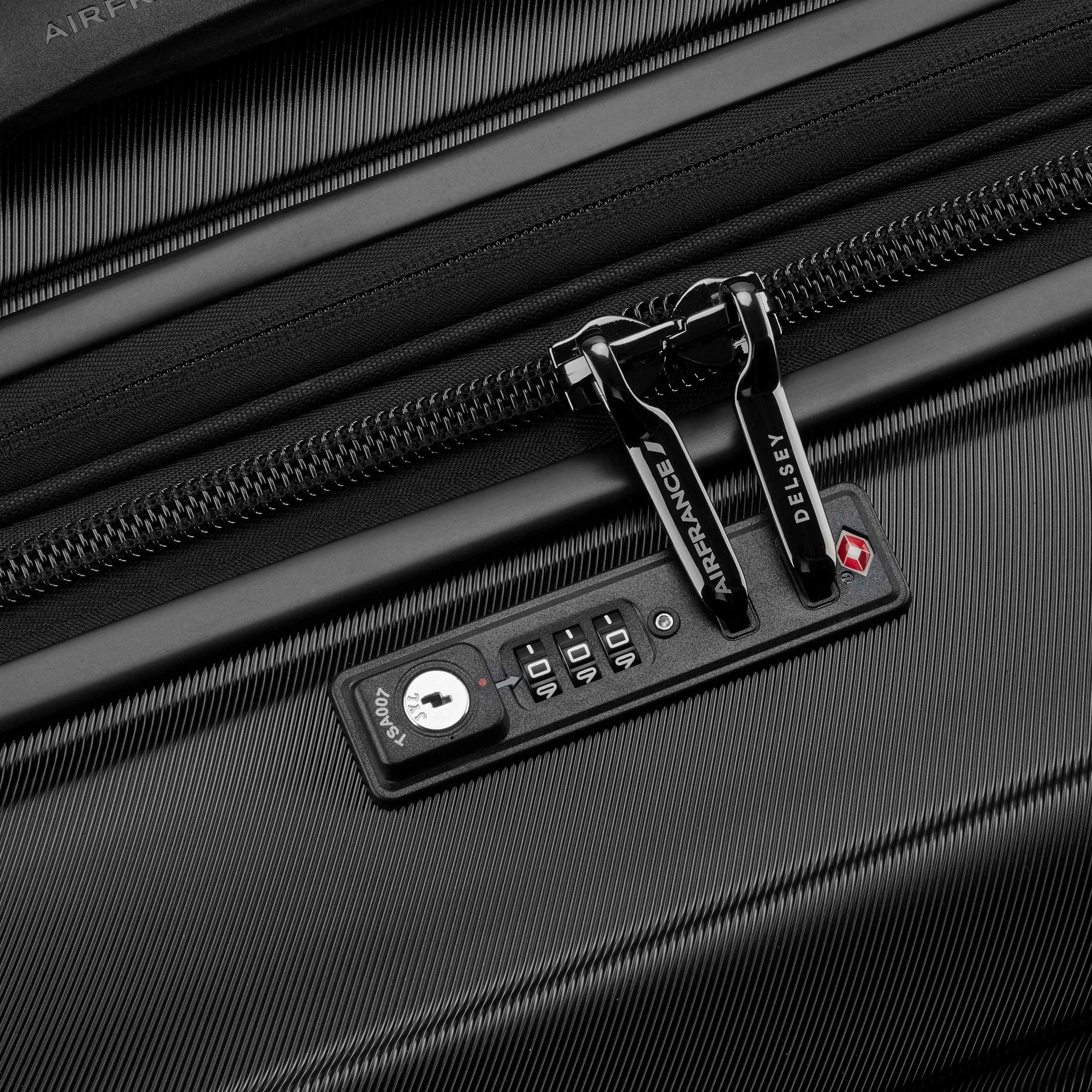 ELEGANCE | Check-in Large Koffer Uitbreidbaar 75.5 CM ZWART