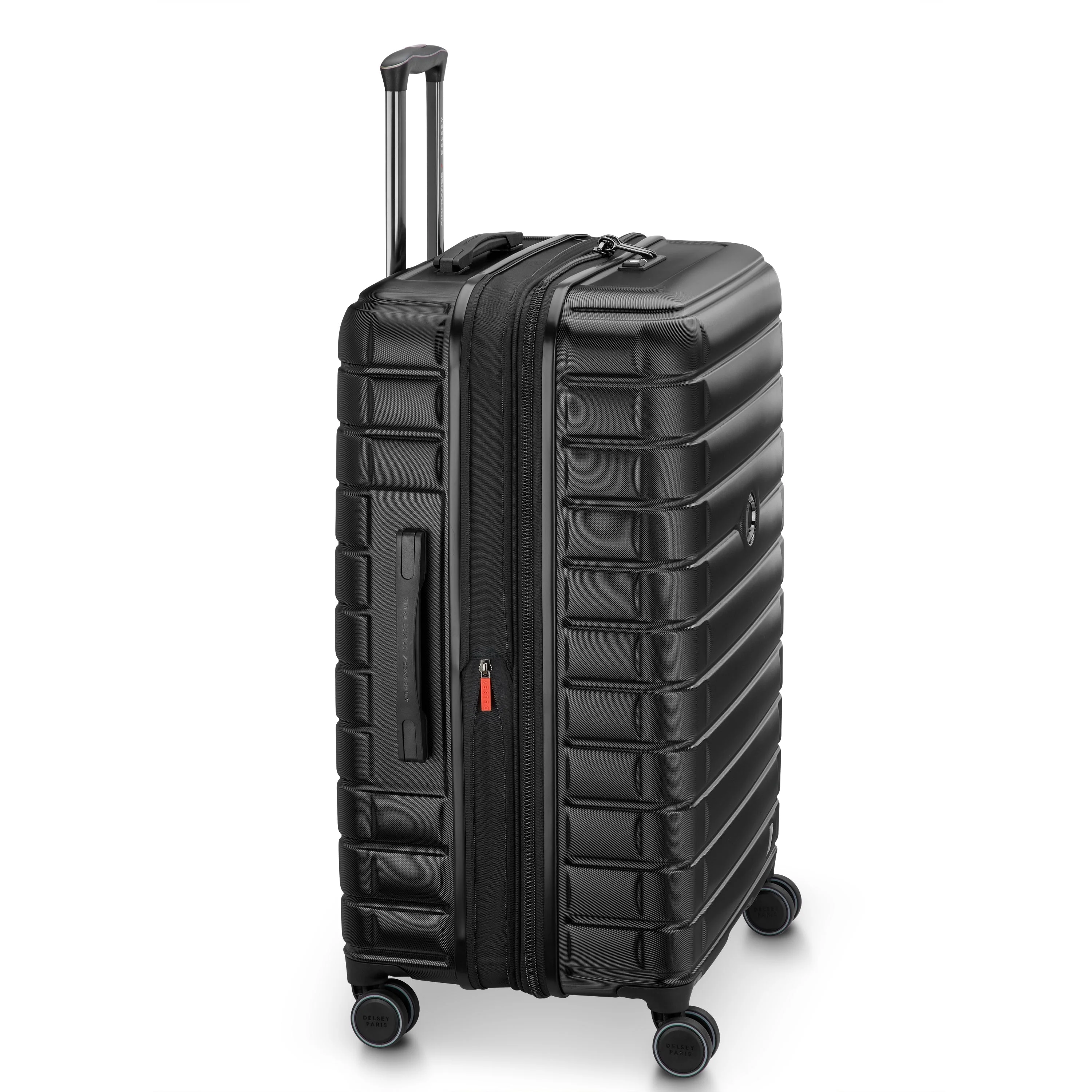 ELEGANCE | Check-in Large Koffer Uitbreidbaar 75.5 CM ZWART