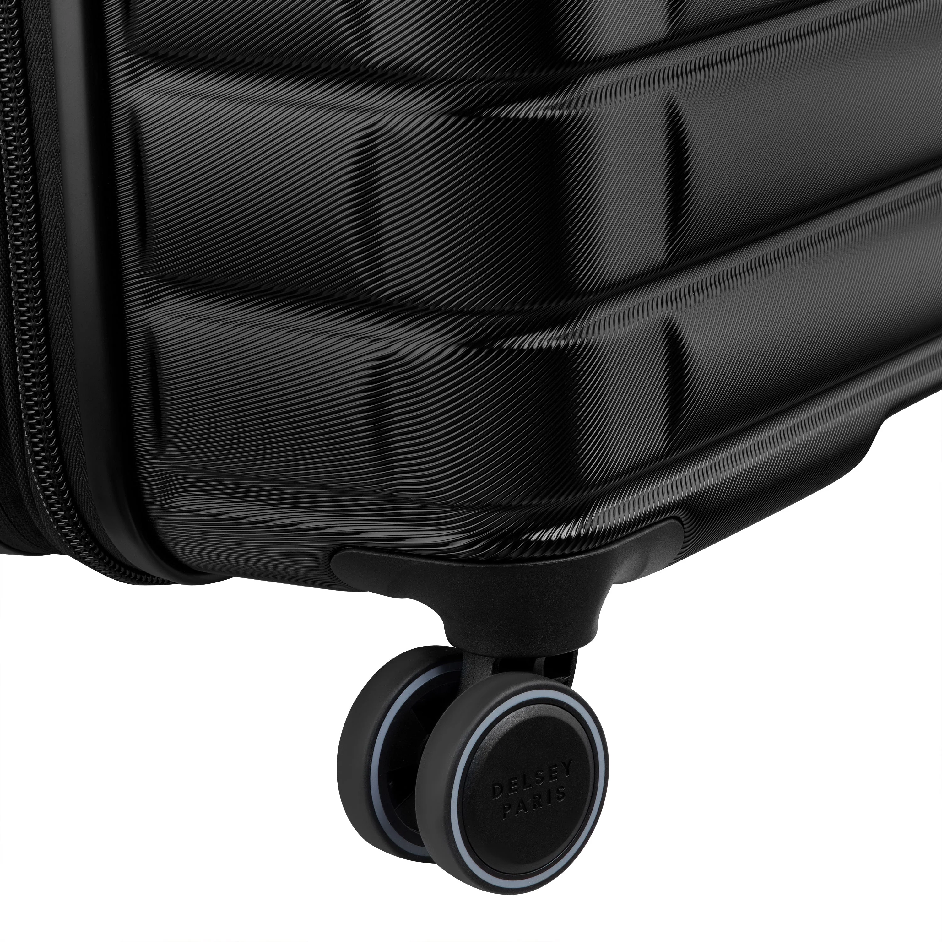 ELEGANCE | Check-in Large Koffer Uitbreidbaar 75.5 CM ZWART