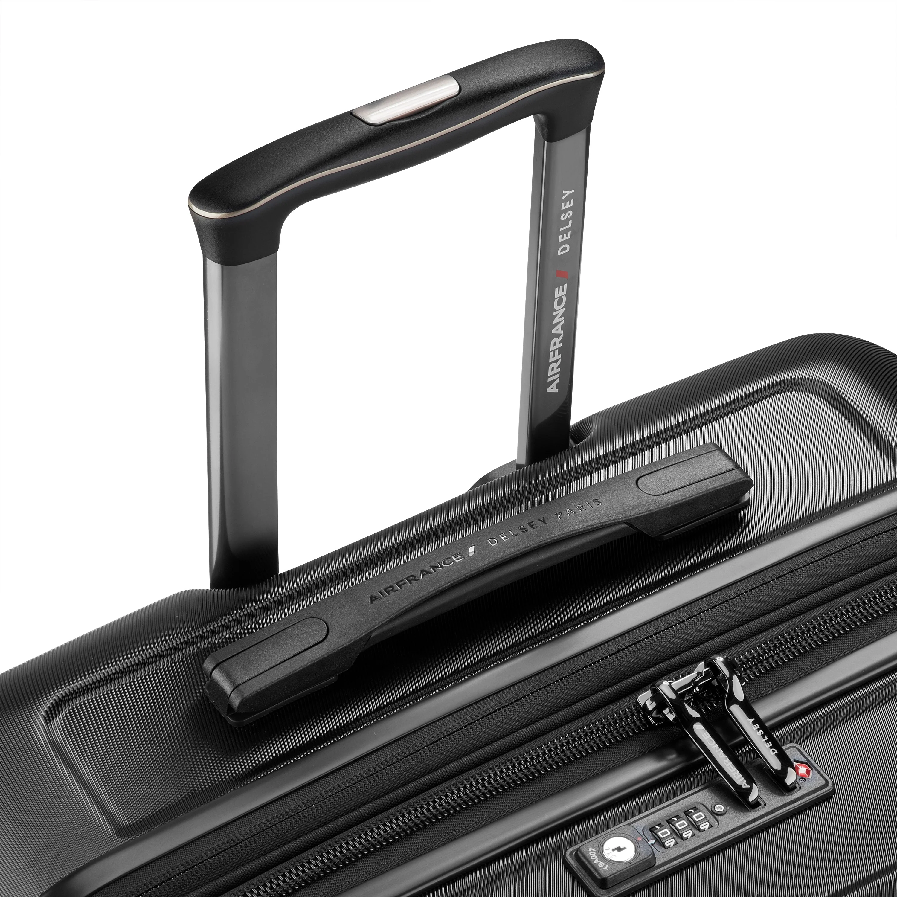 ELEGANCE | Check-in Large Koffer Uitbreidbaar 75.5 CM ZWART