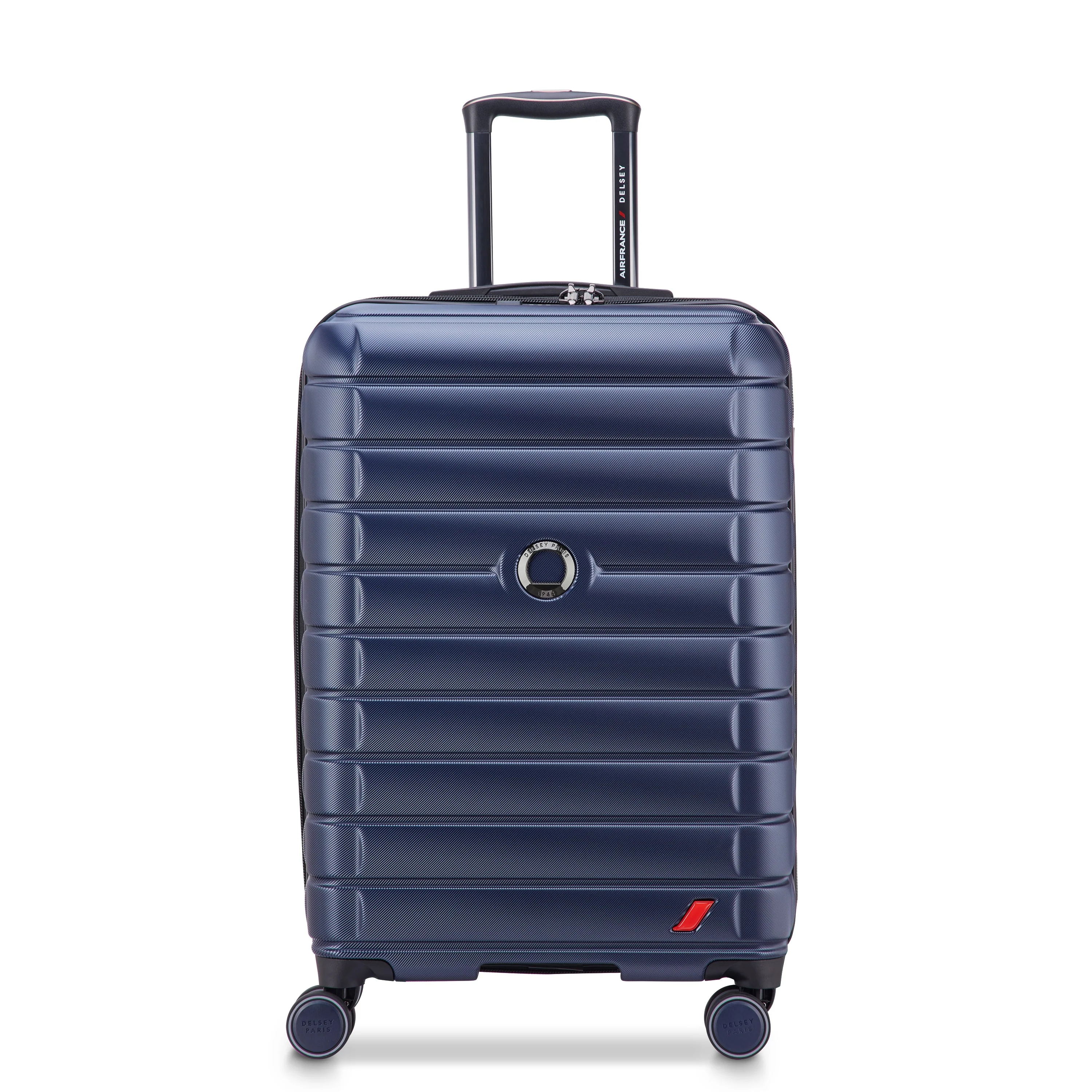 ELEGANCE | Check-in Medium Koffer Uitbreidbaar 66 CM TIEFES MARINEBLAU