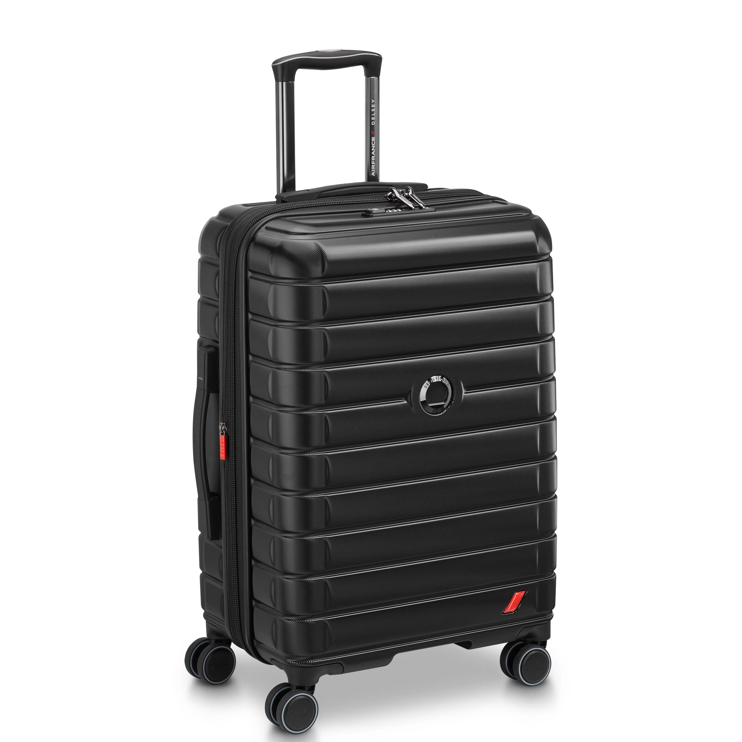 ELEGANCE | Check-in Medium Koffer Uitbreidbaar 66 CM ZWART