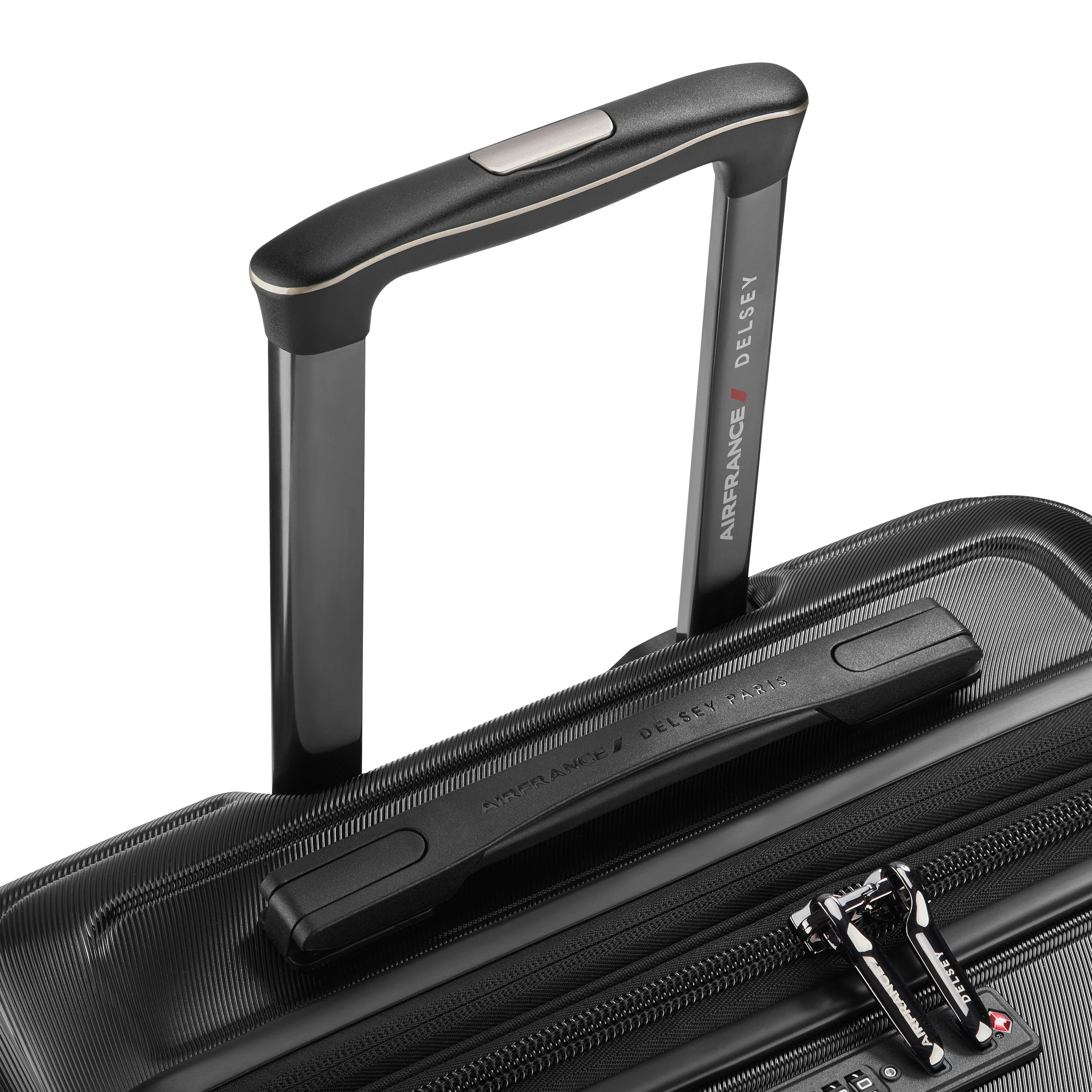 ELEGANCE | Check-in Medium Koffer Uitbreidbaar 66 CM ZWART