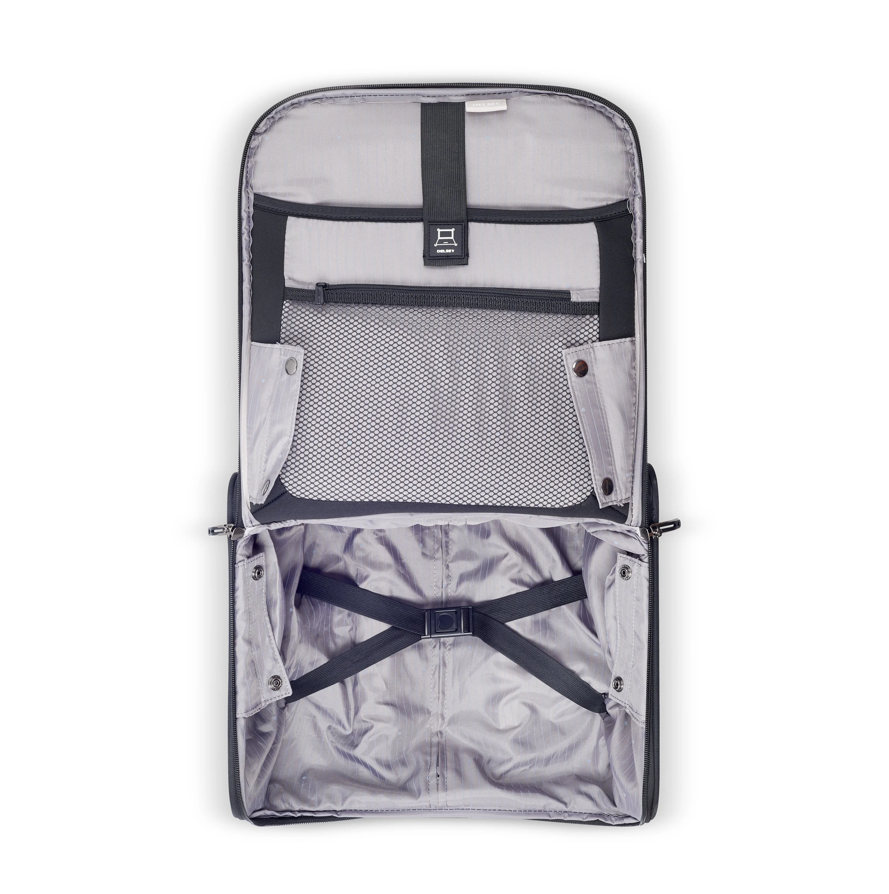 HELIUM DLX | Cabine Business Koffer Onder de Stoel 39 CM ZWART