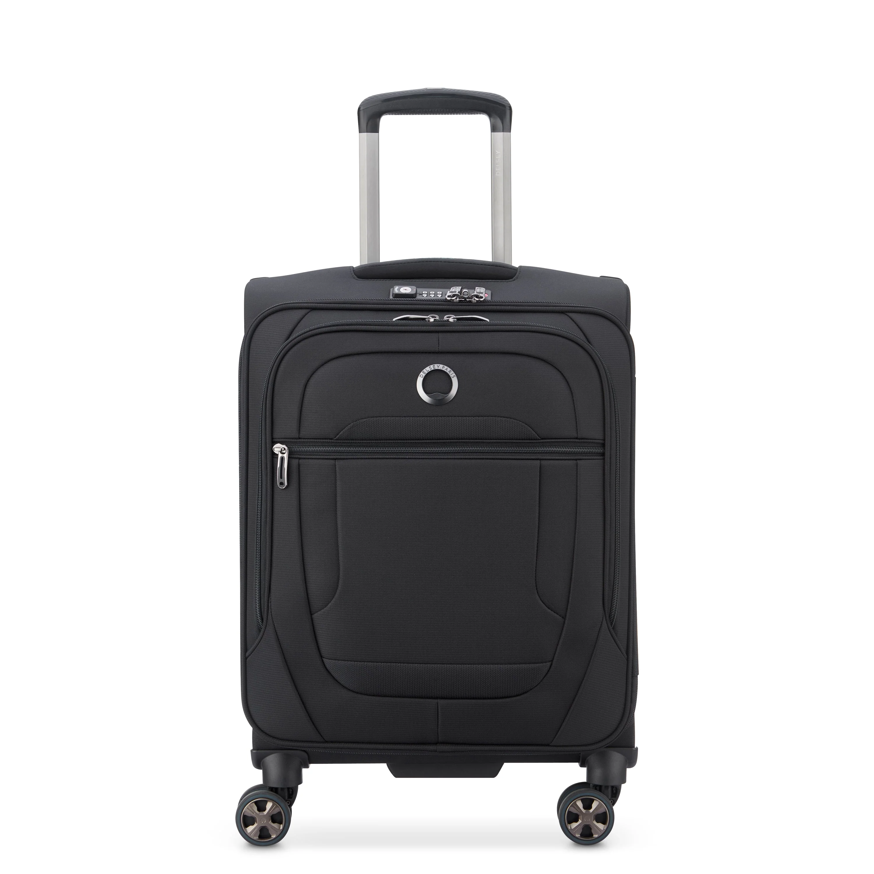 HELIUM DLX | Cabine Slim Koffer 55 CM ZWART