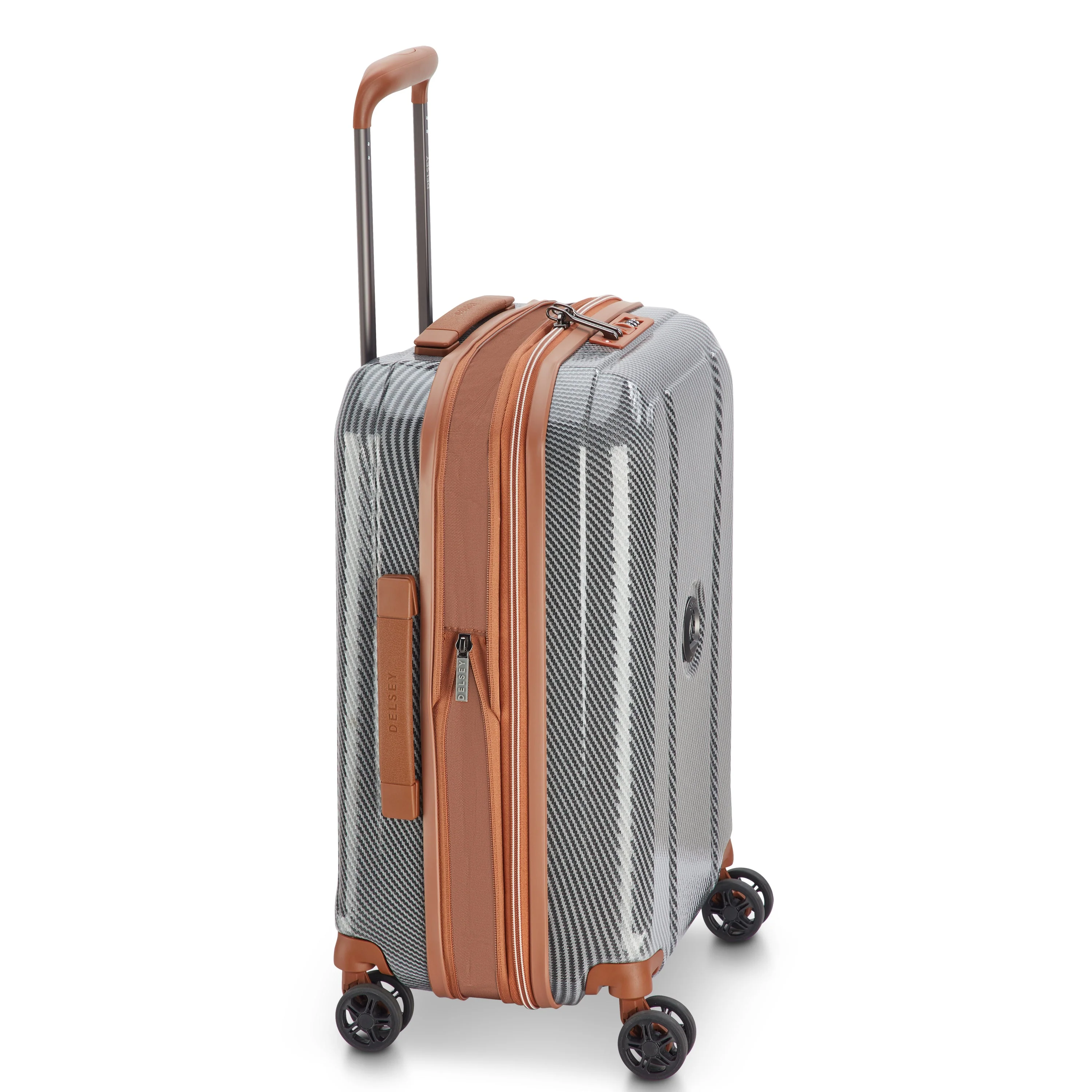 HELIUM ULTIMATE | Uitbreidbare Cabinekoffer 55 CM ZILVER - 2,3 kg