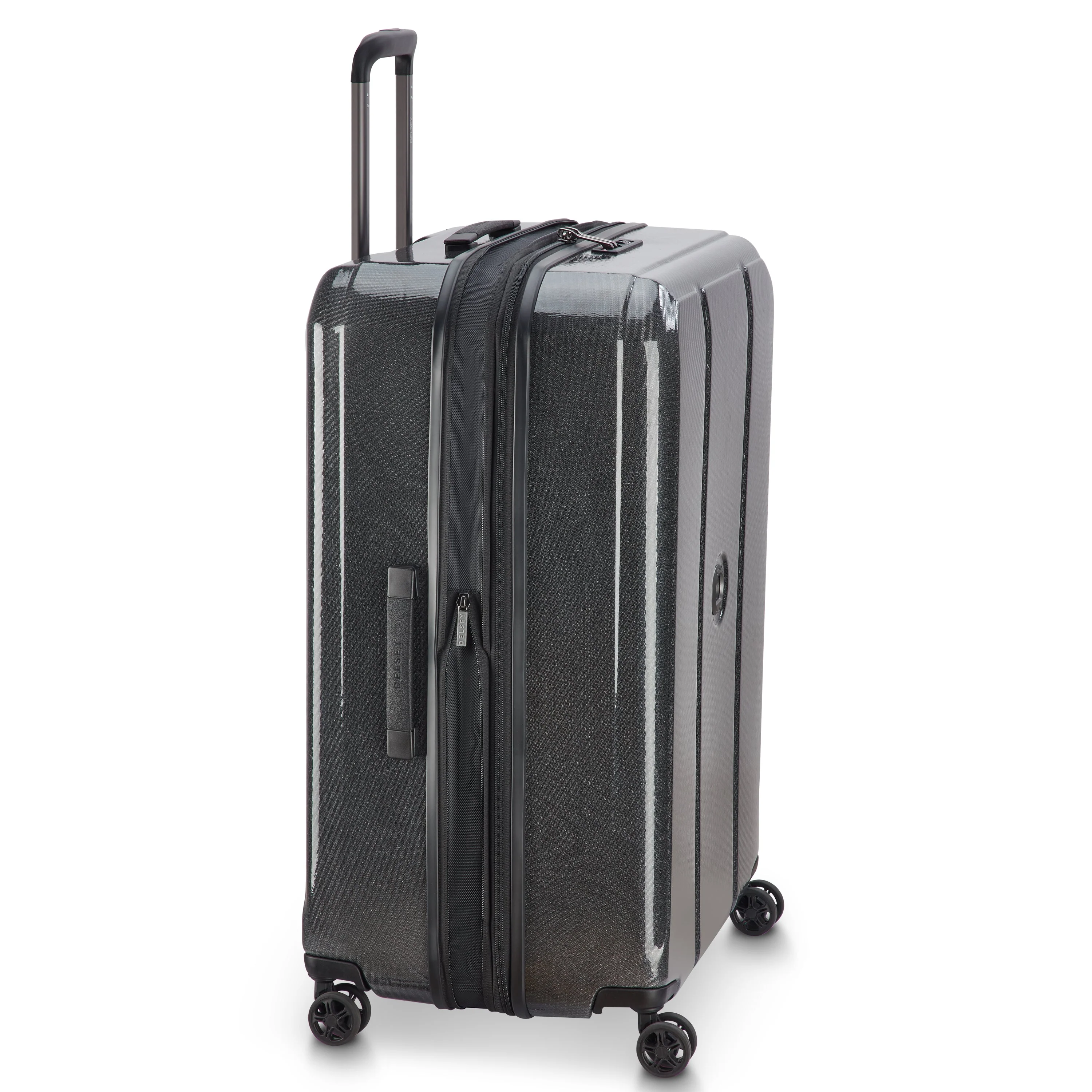 HELIUM ULTIMATE | Uitbreidbare grote incheckkoffer 77 CM ANTRACIET - 3,9 kg