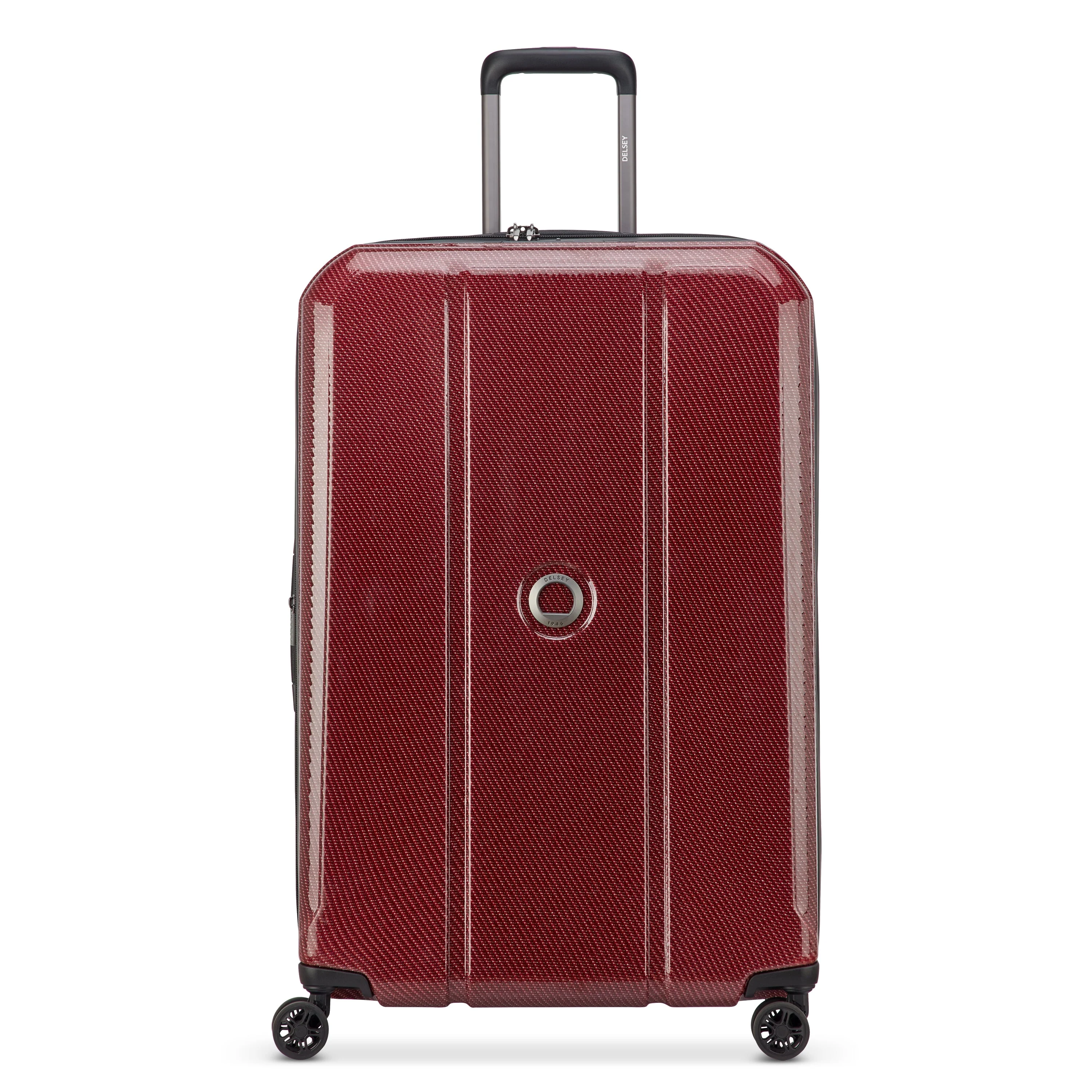 HELIUM ULTIMATE | Uitbreidbare grote incheckkoffer 77 CM BORDEAUXROOD - 3,9 kg