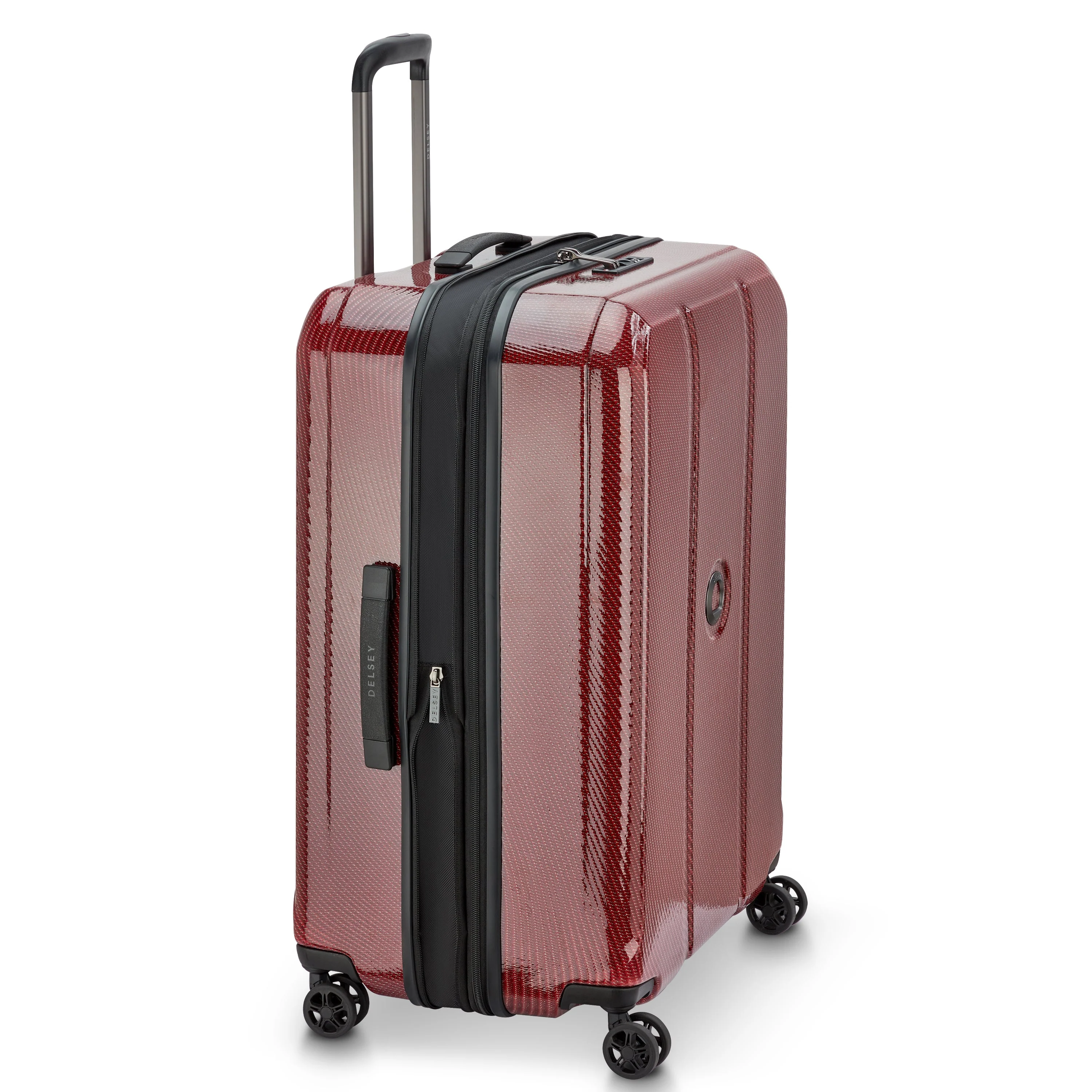 HELIUM ULTIMATE | Uitbreidbare middelgrote incheckkoffer 70 CM BORDEAUXROOD - 3,7 kg