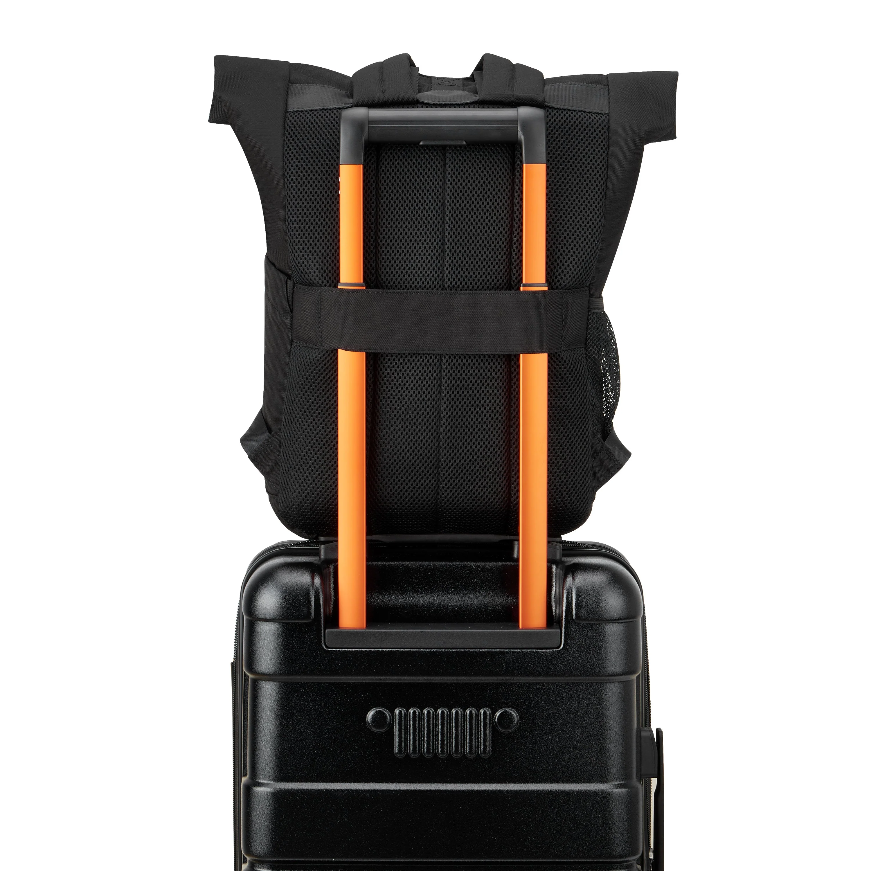 JS016D | Rolltop Rugzak 22L ZWART