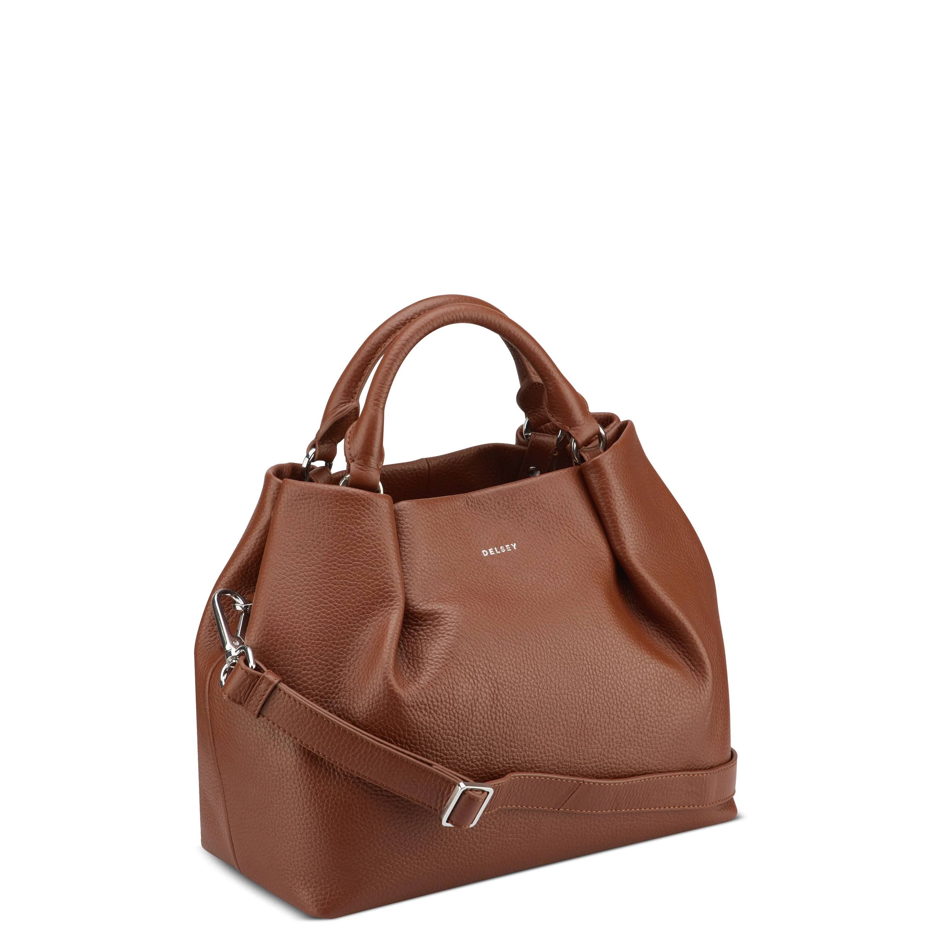 LE CUIR GRAINE | Handtas COGNAC