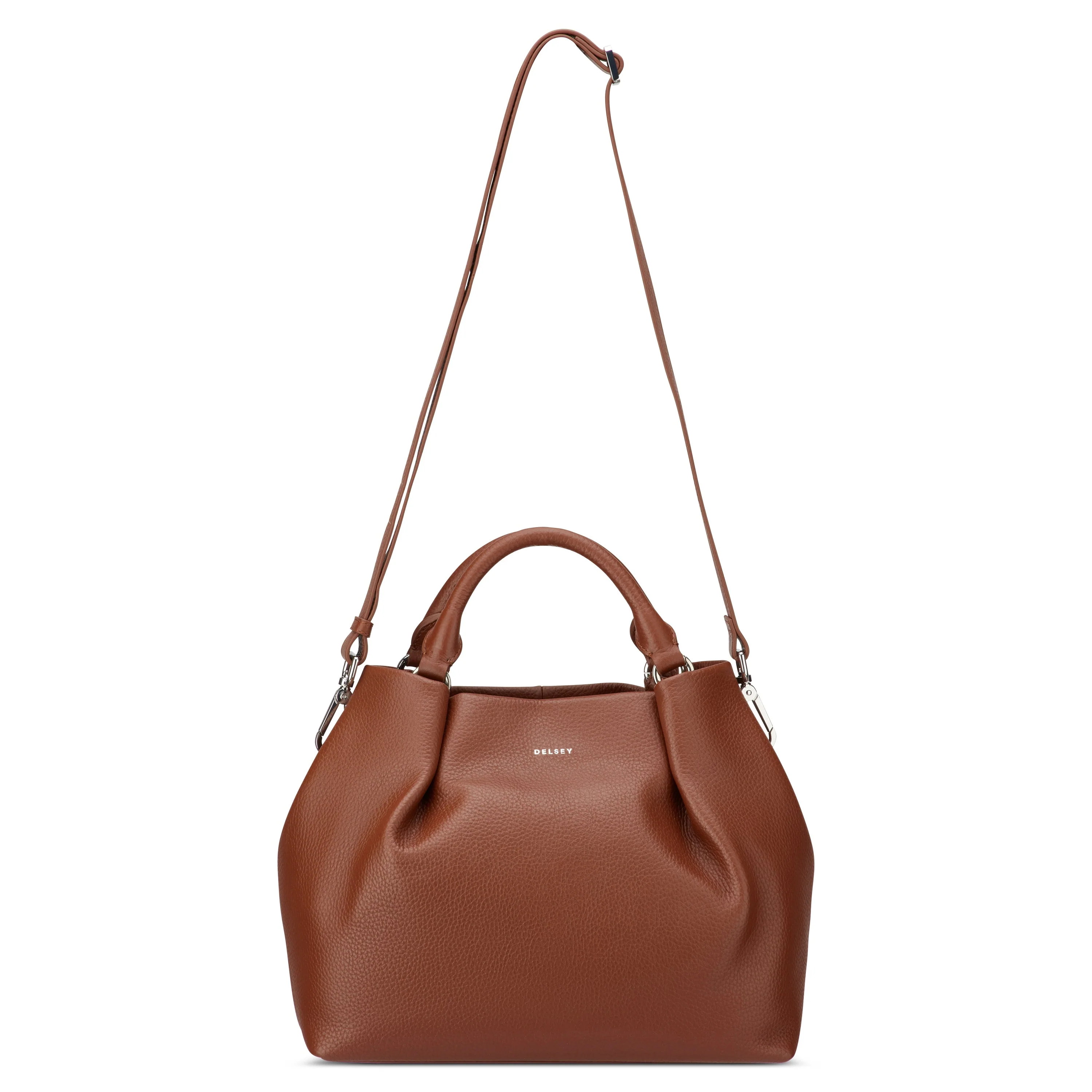 LE CUIR GRAINE | Handtas COGNAC