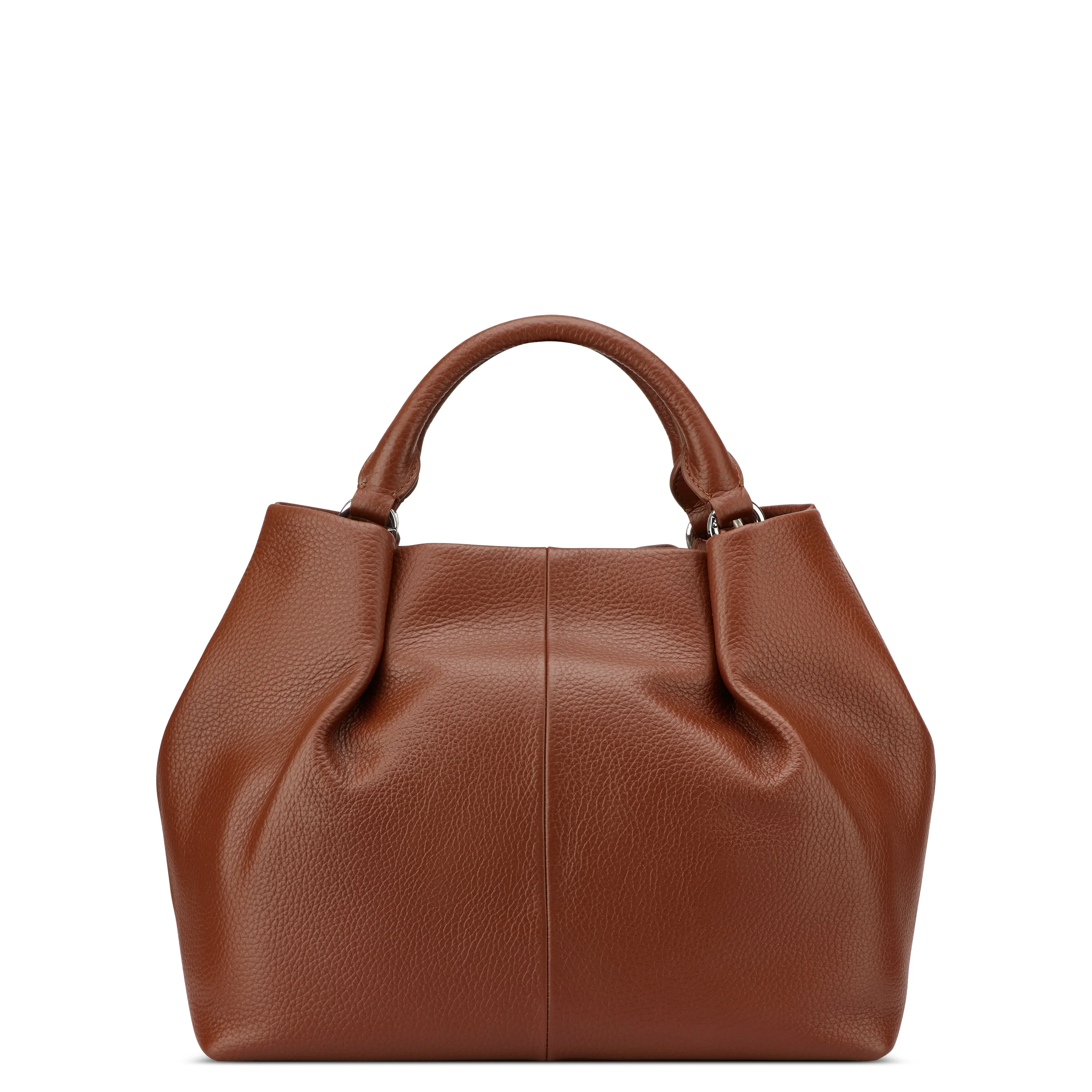 LE CUIR GRAINE | Handtas COGNAC