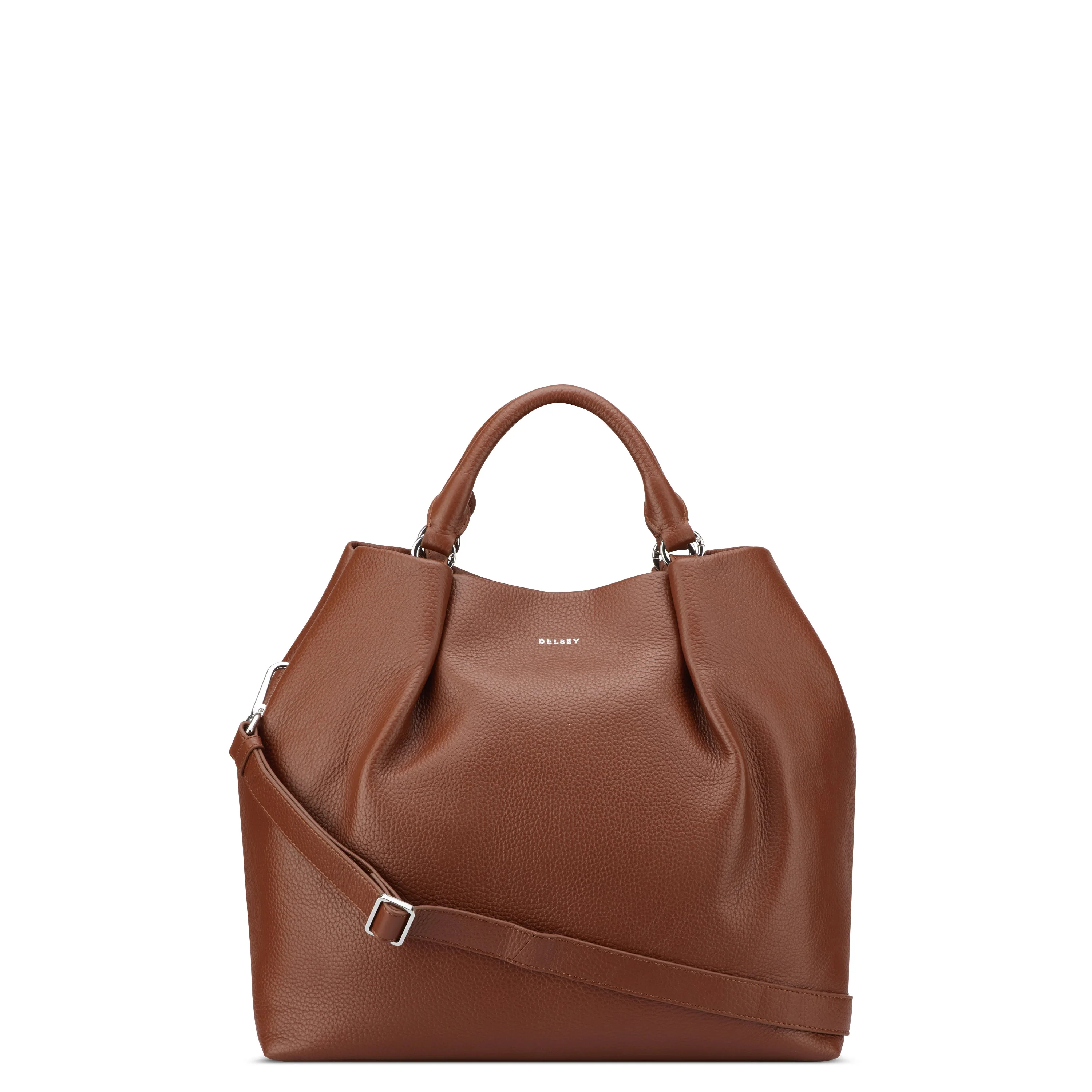 LE CUIR GRAINE | Handtas COGNAC