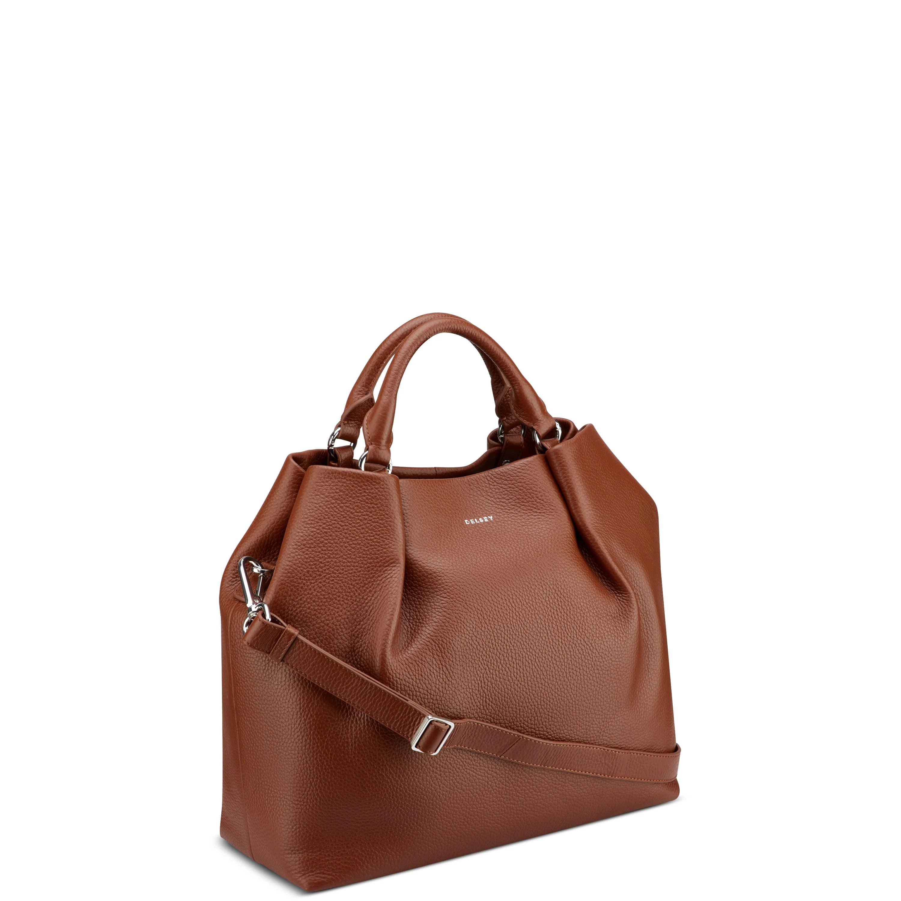 LE CUIR GRAINE | Handtas COGNAC