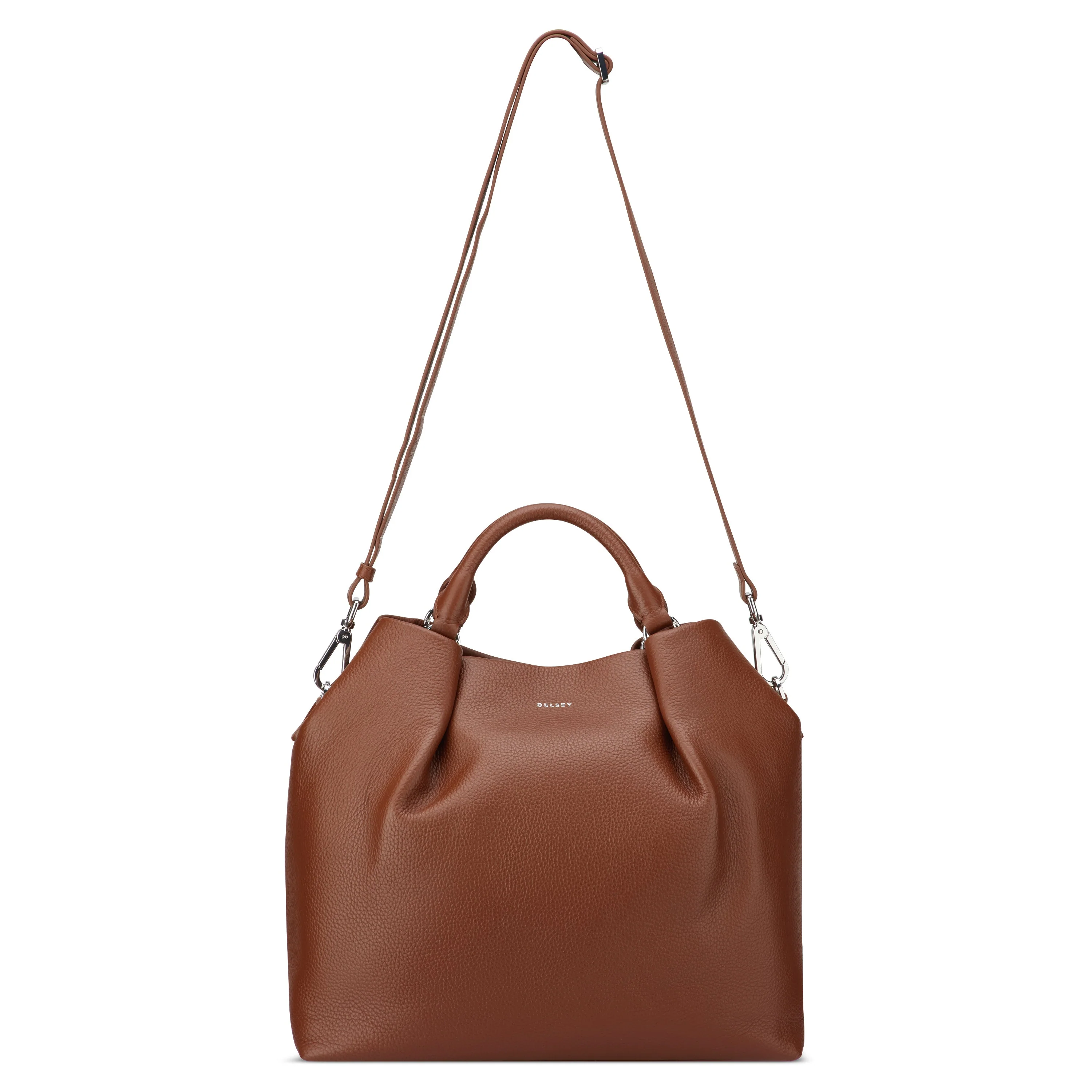 LE CUIR GRAINE | Handtas COGNAC