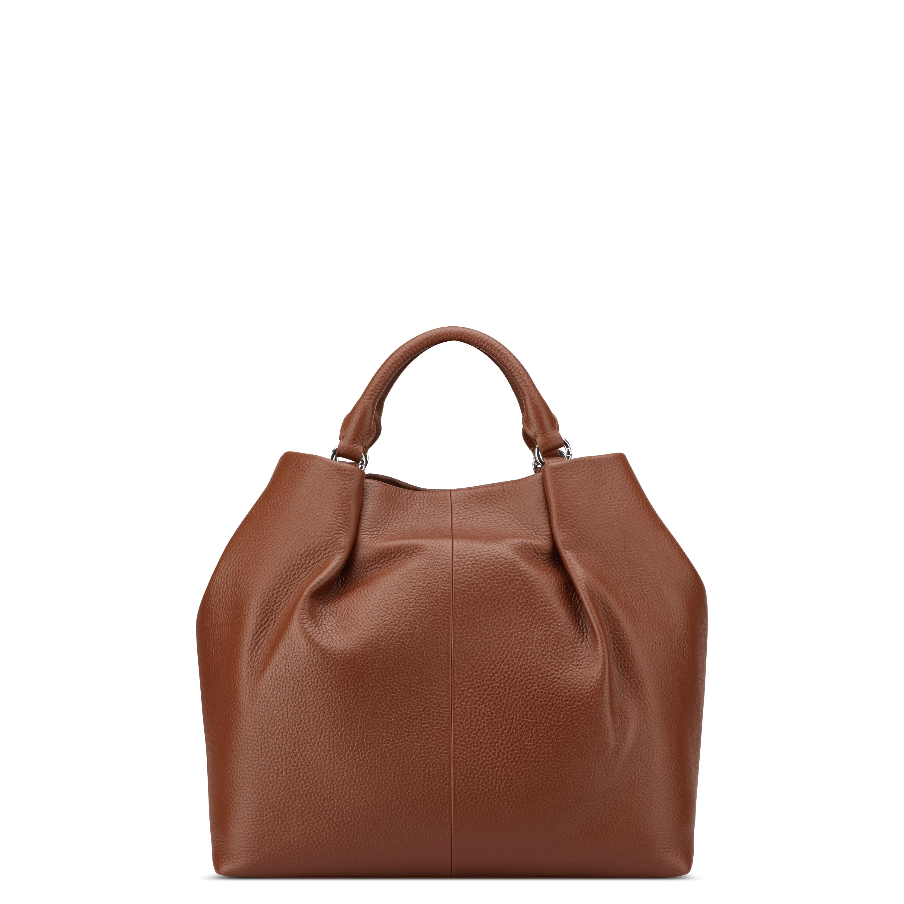LE CUIR GRAINE | Handtas COGNAC