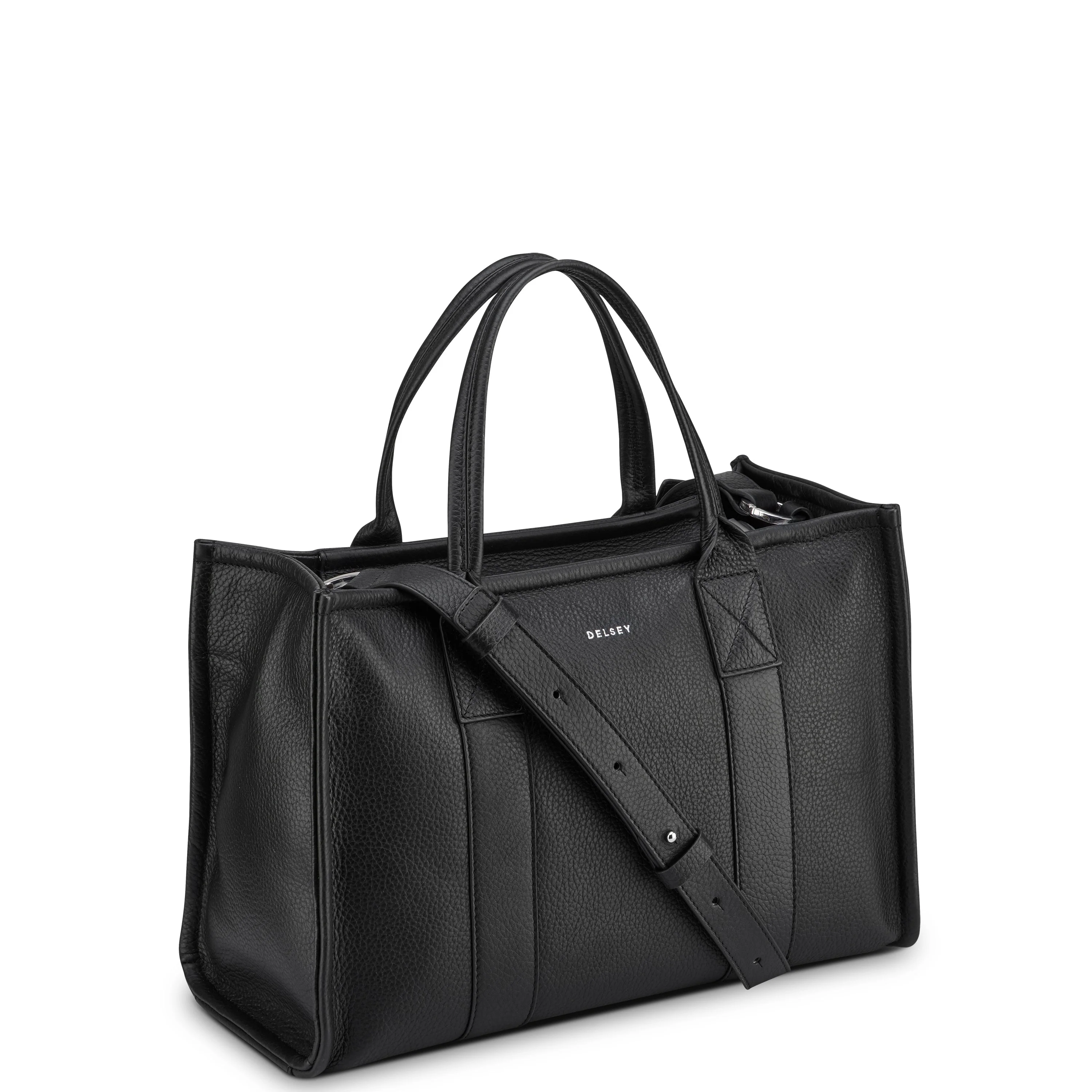 LE CUIR GRAINE | Handtas ZWART