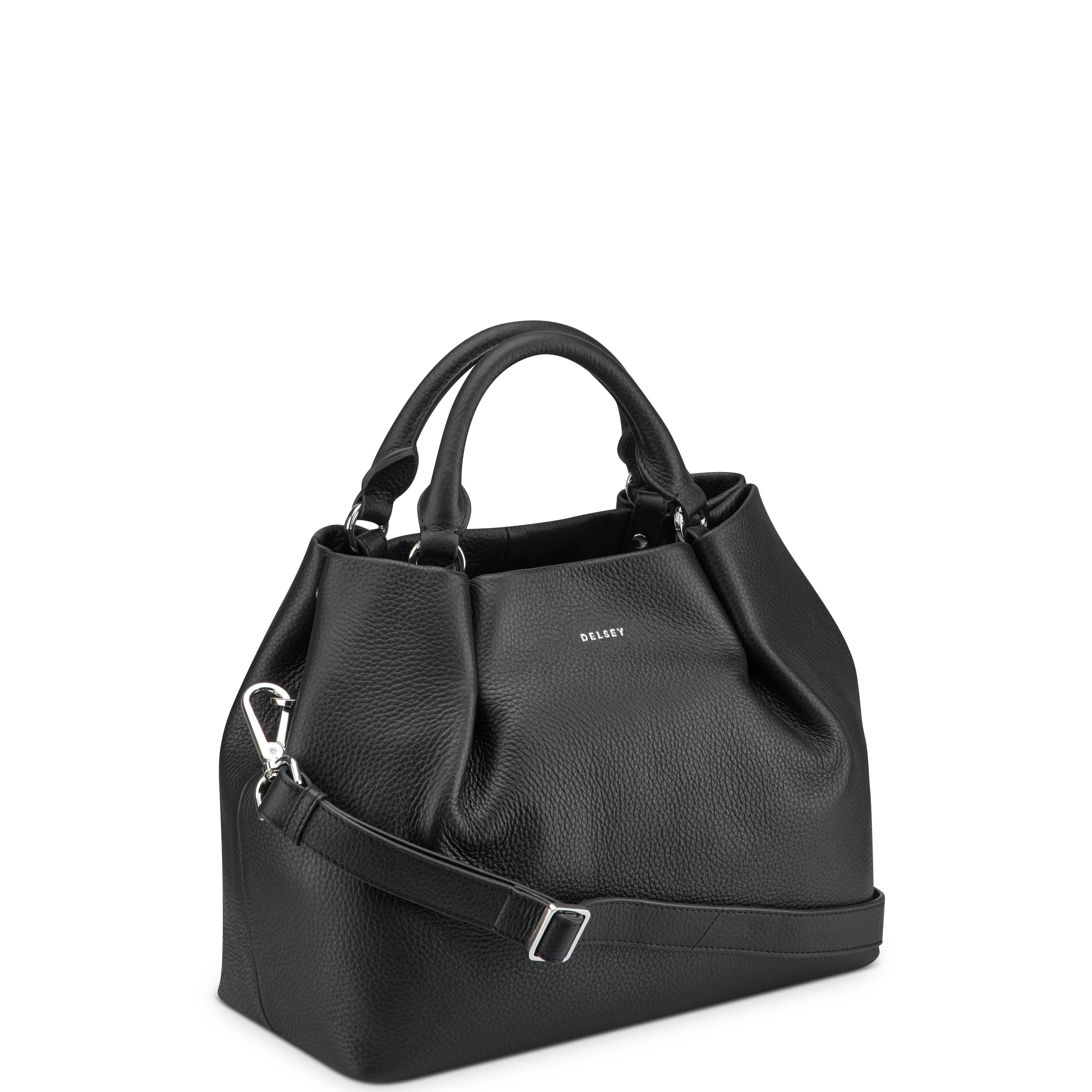 LE CUIR GRAINE | Handtas ZWART