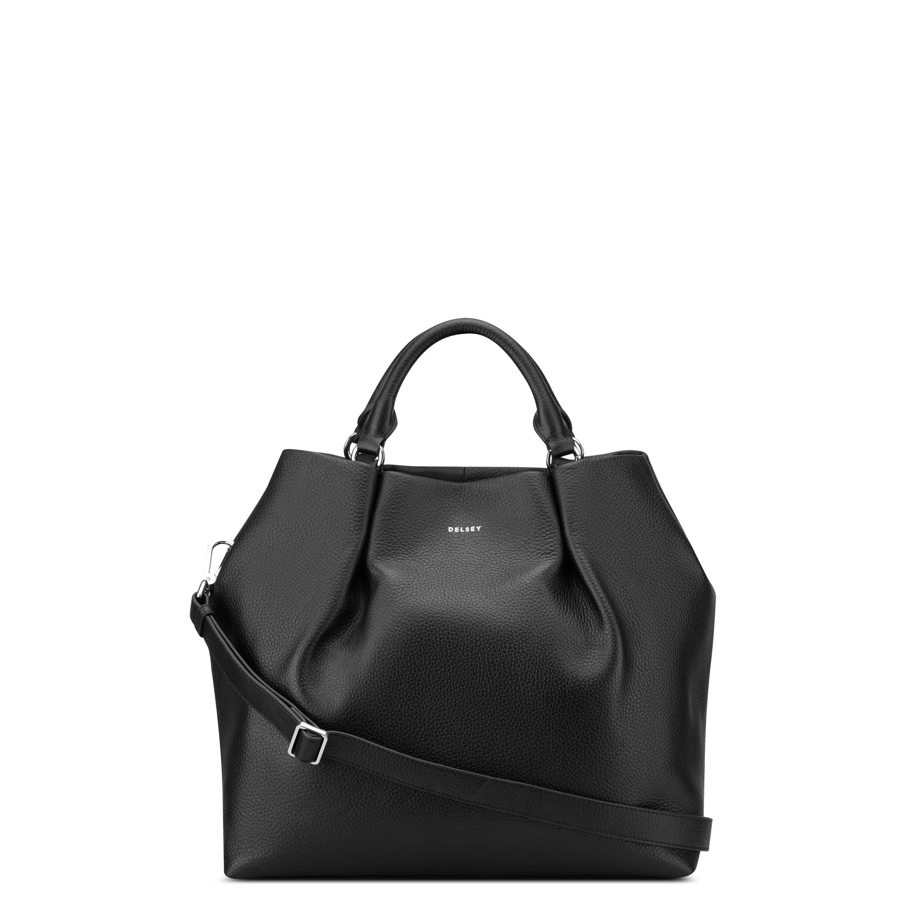 LE CUIR GRAINE | Handtas ZWART