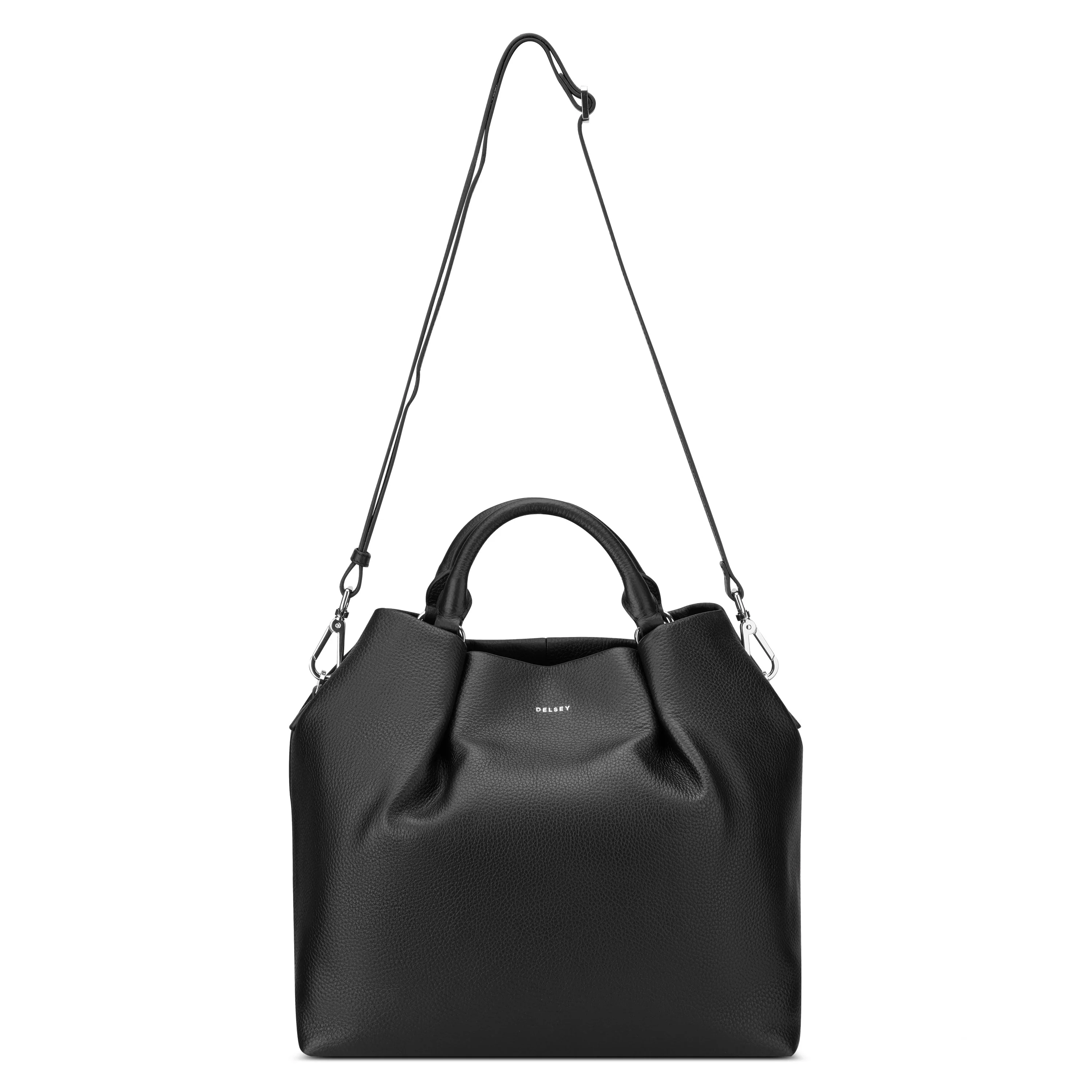 LE CUIR GRAINE | Handtas ZWART