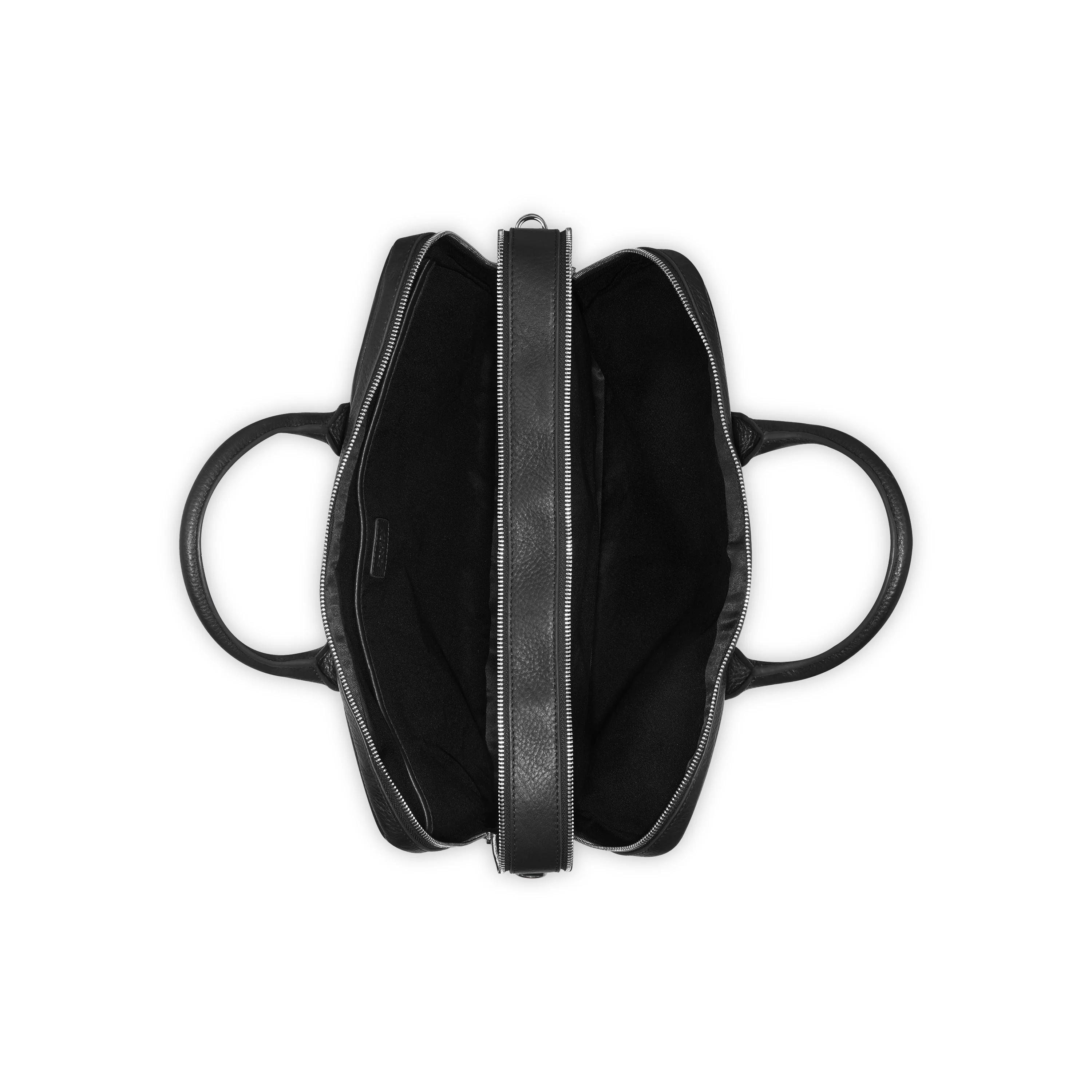 LE CUIR GRAINE | Laptoptas ZWART